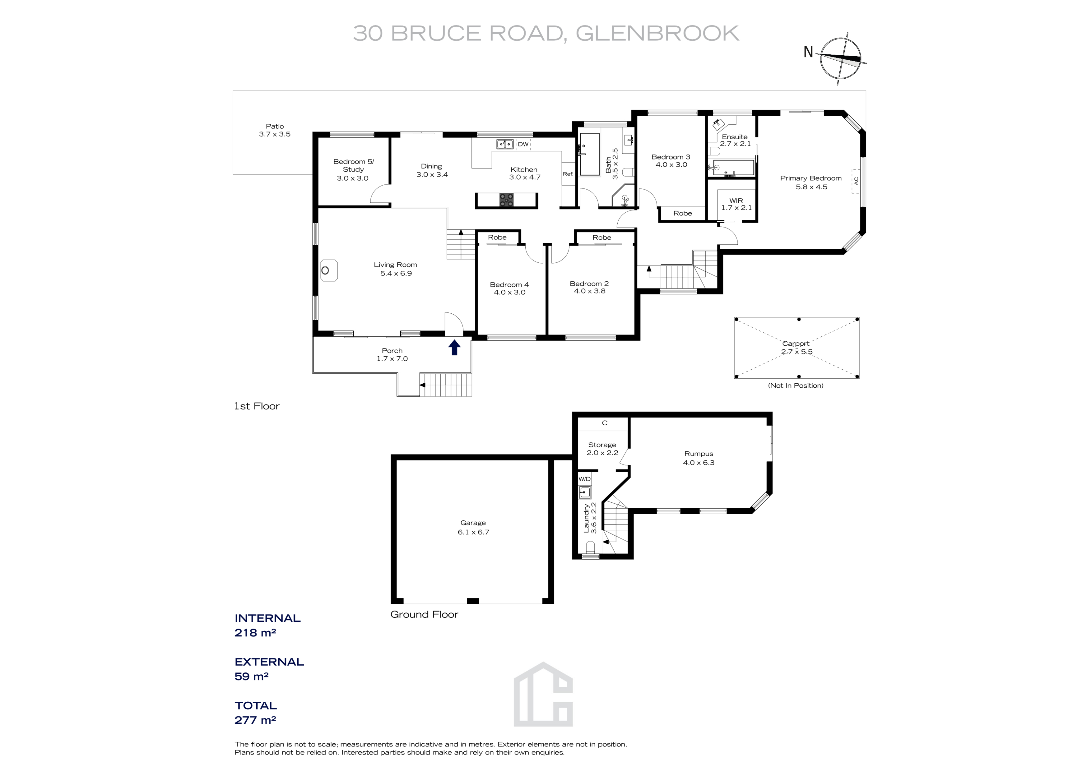 5-bedroom house at 30 BRUCE ROAD, Glenbrook NSW 2773, Blue Mountains, New South Wales