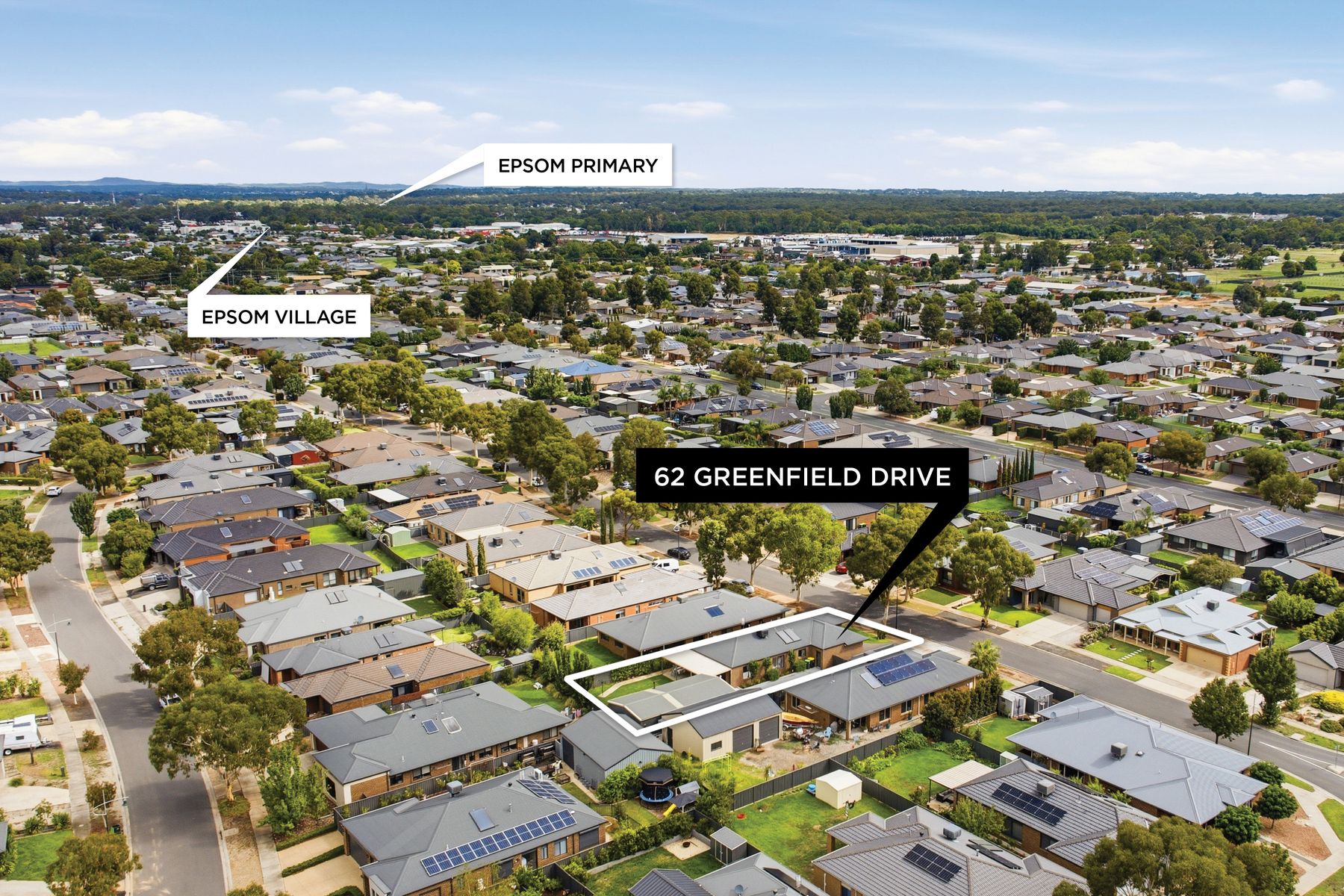 3-bedroom house at 62 GREENFIELD DRIVE, Epsom VIC 3551, Greater Bendigo, Victoria