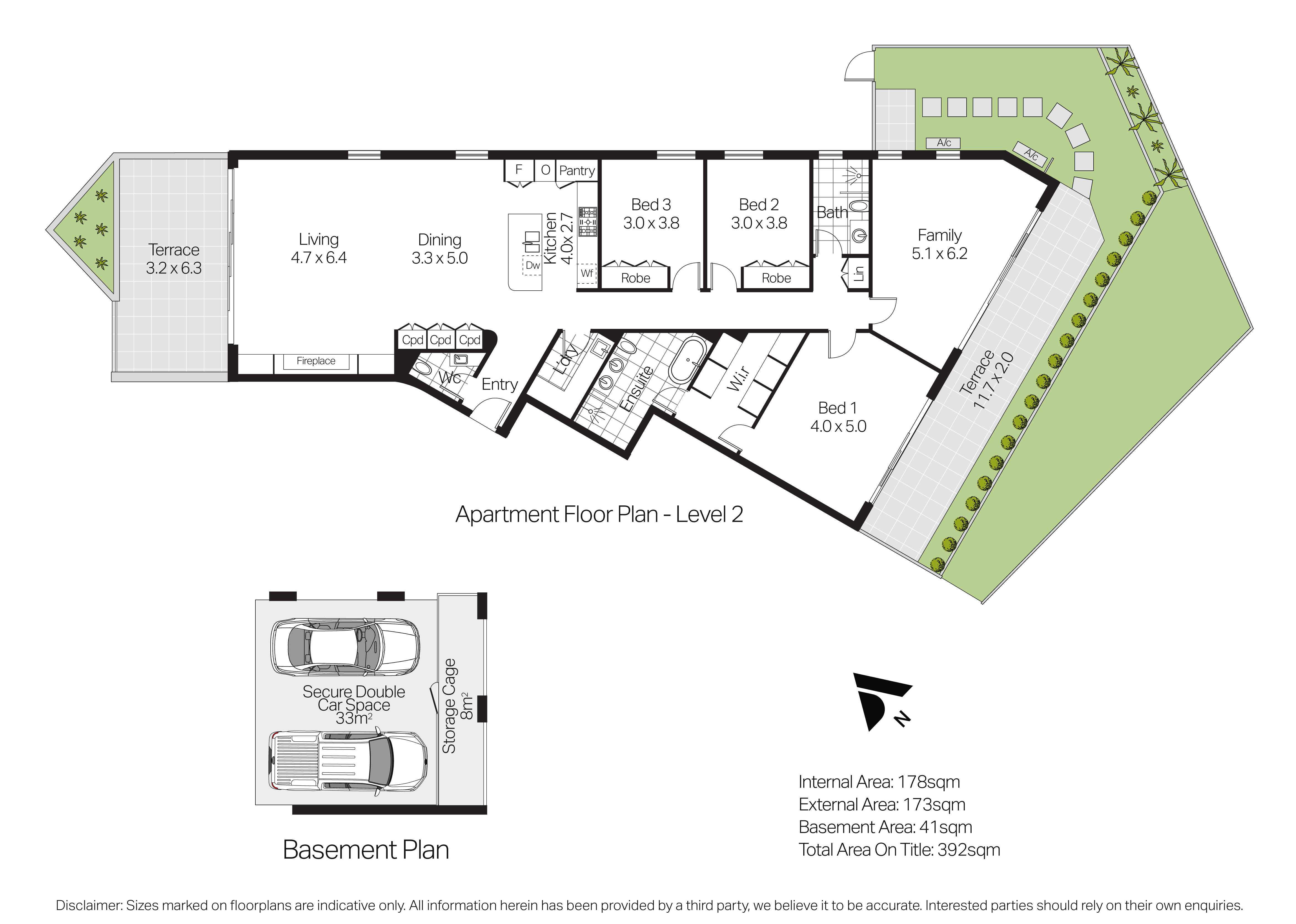 3-bedroom unit at Unit 3 2 Ida Avenue, Mosman NSW 2088, Mosman, New South Wales