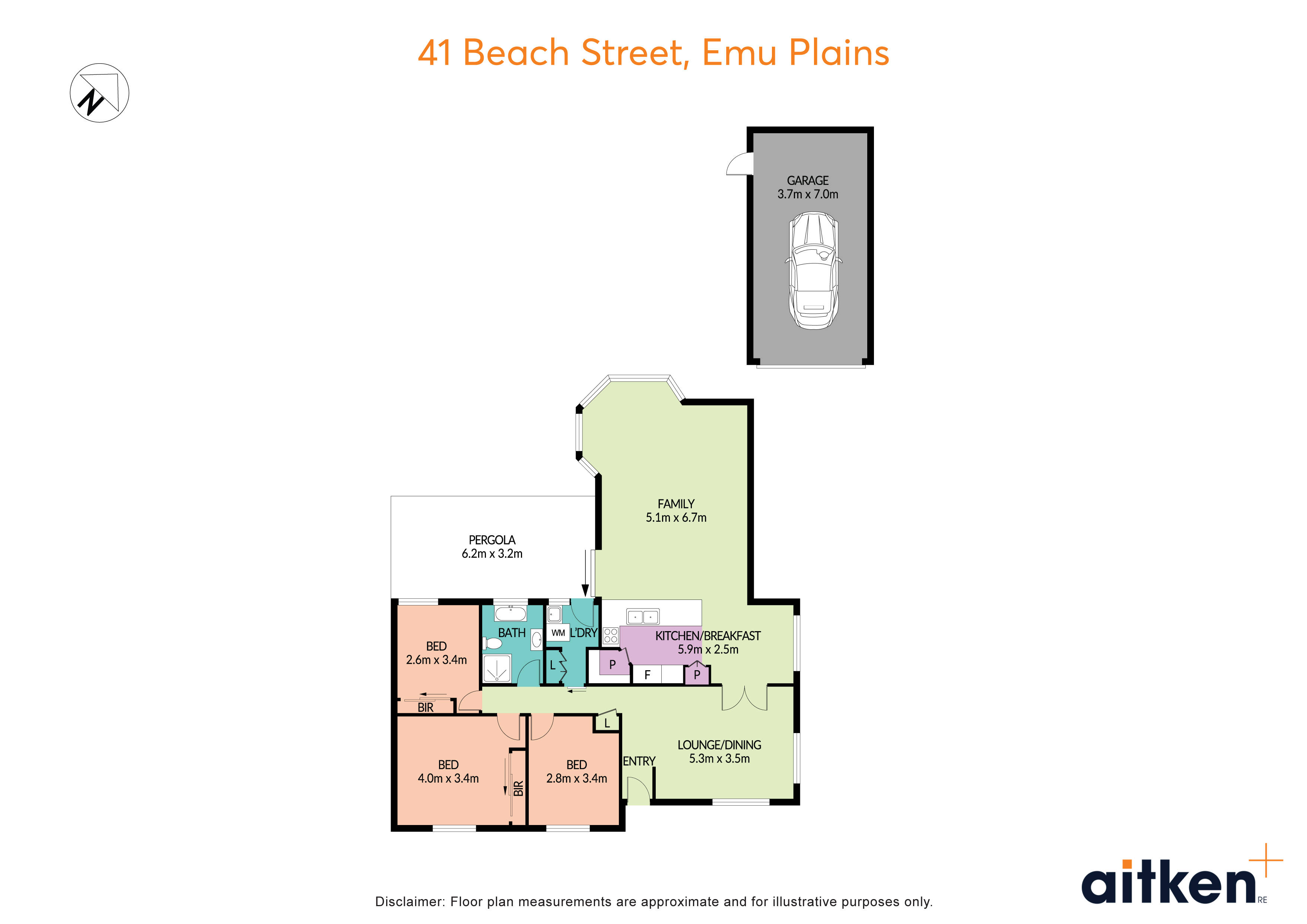 3-bedroom house at 41 Beach Street, Emu Plains, NSW 2750, Penrith, New South Wales