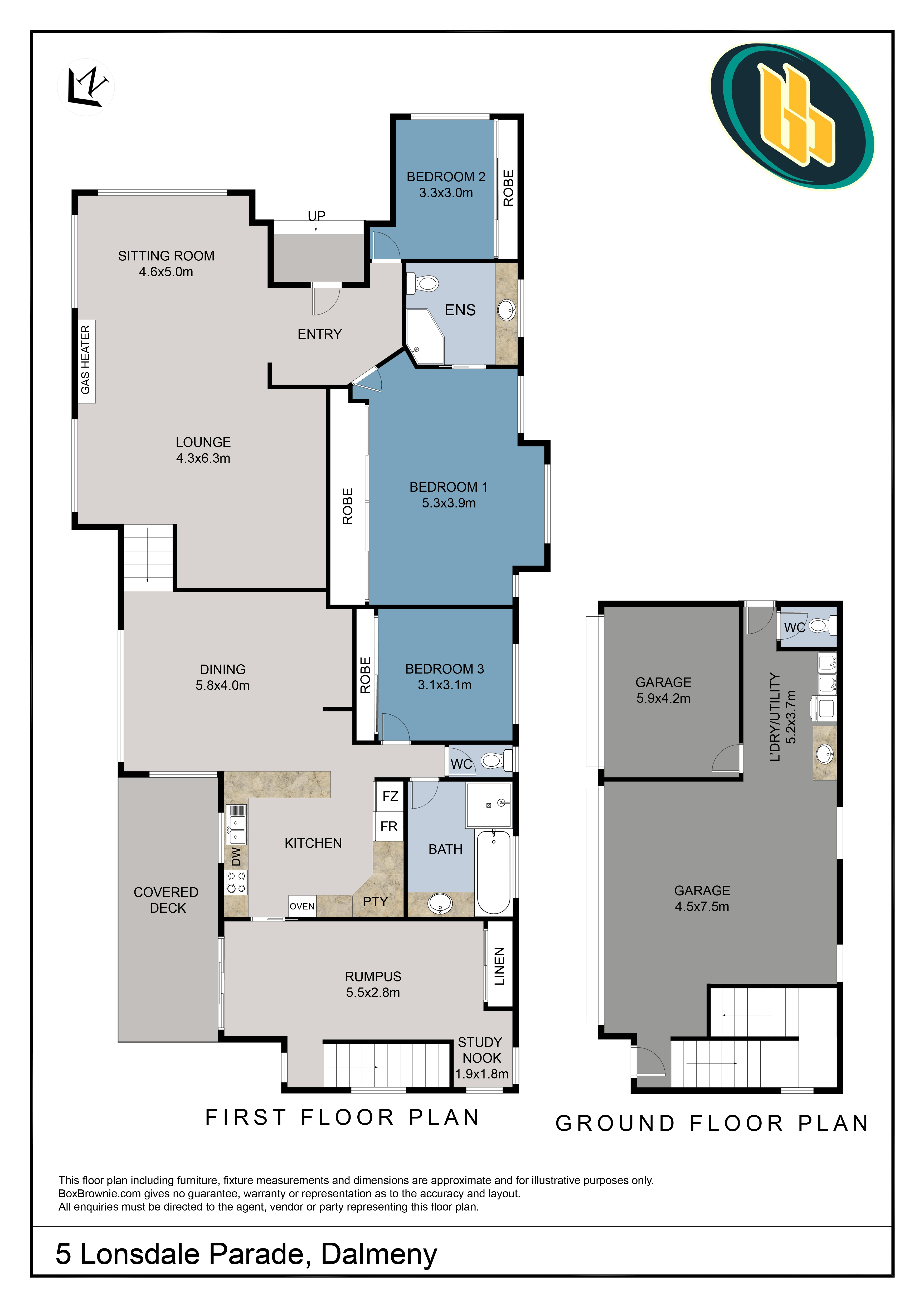 3-bedroom house at 5 LONSDALE PARADE, Dalmeny NSW 2546, Eurobodalla, New South Wales