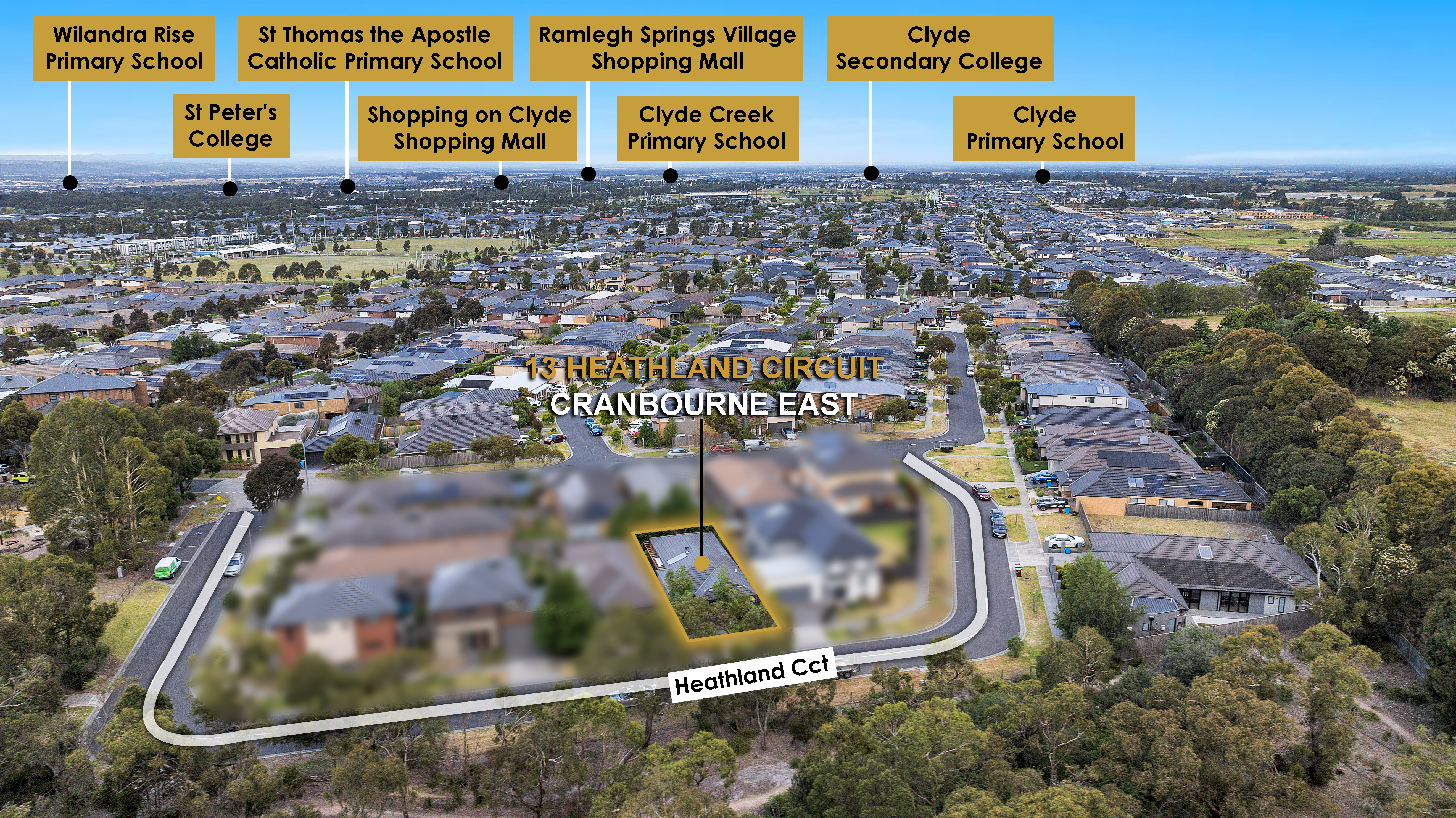 3-bedroom house at 13 Heathland Circuit, Cranbourne East, VIC 3977, Casey, Victoria