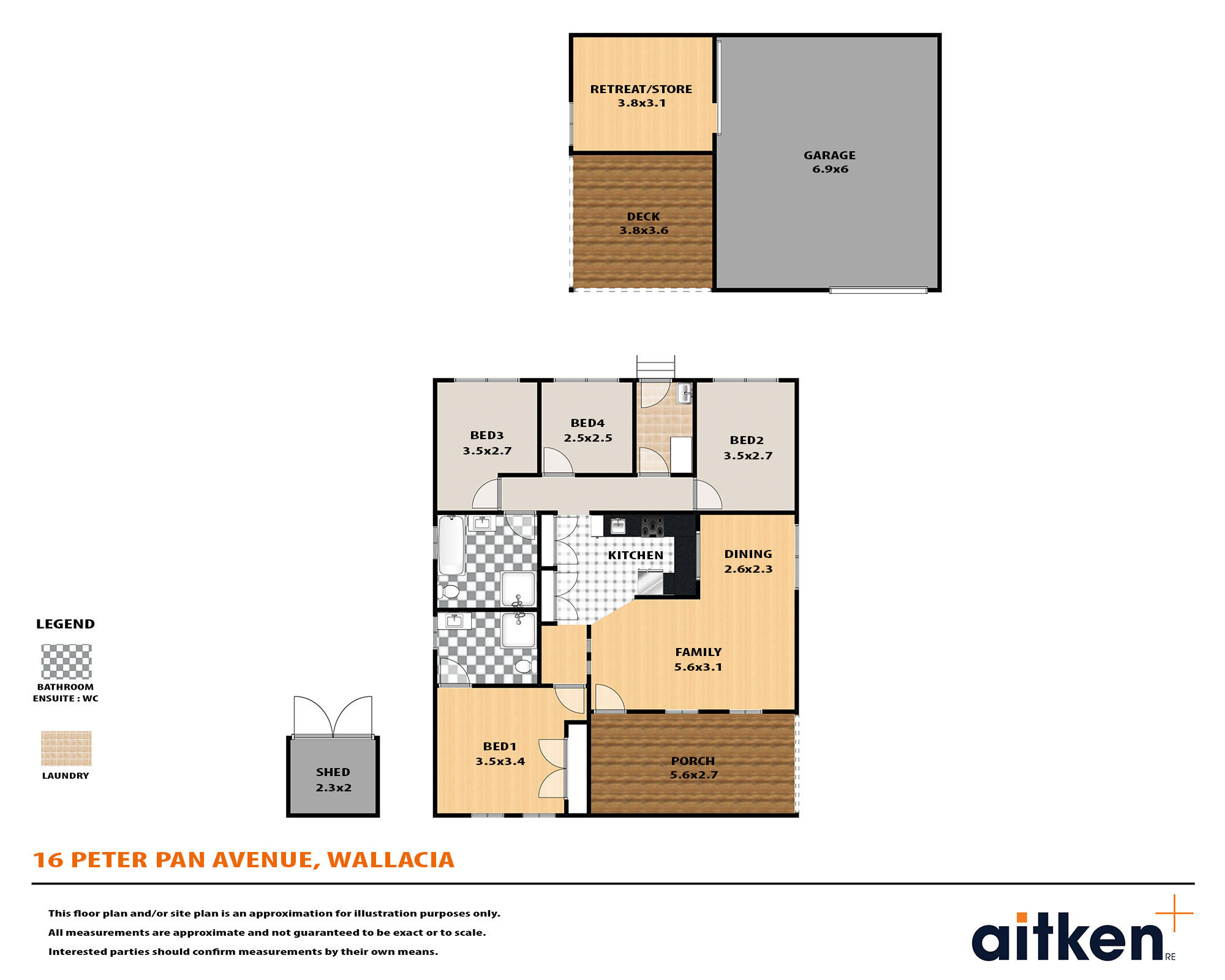 4-bedroom house at 16 PETER PAN AVENUE, Wallacia NSW 2745, Penrith, New South Wales