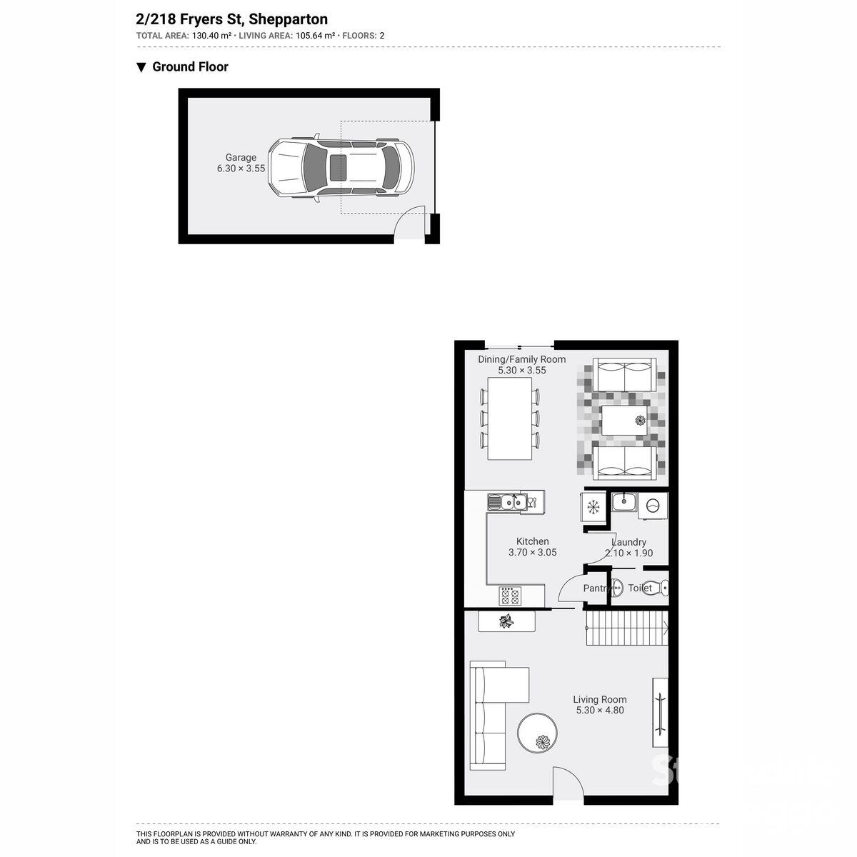 3-bedroom unit at 2/218 Fryers Street, Shepparton, VIC 3630, Greater Shepparton, Victoria