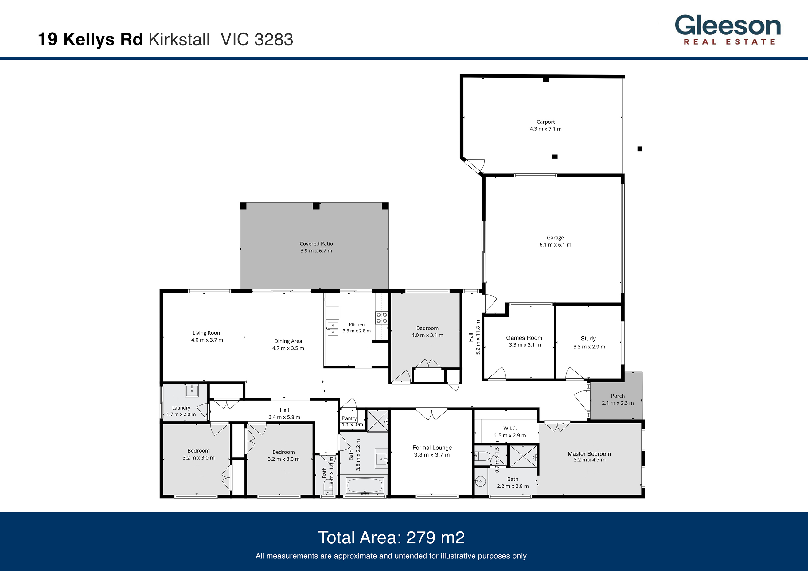 4-bedroom house at 19 KELLYS ROAD, Kirkstall VIC 3283, Moyne, Victoria