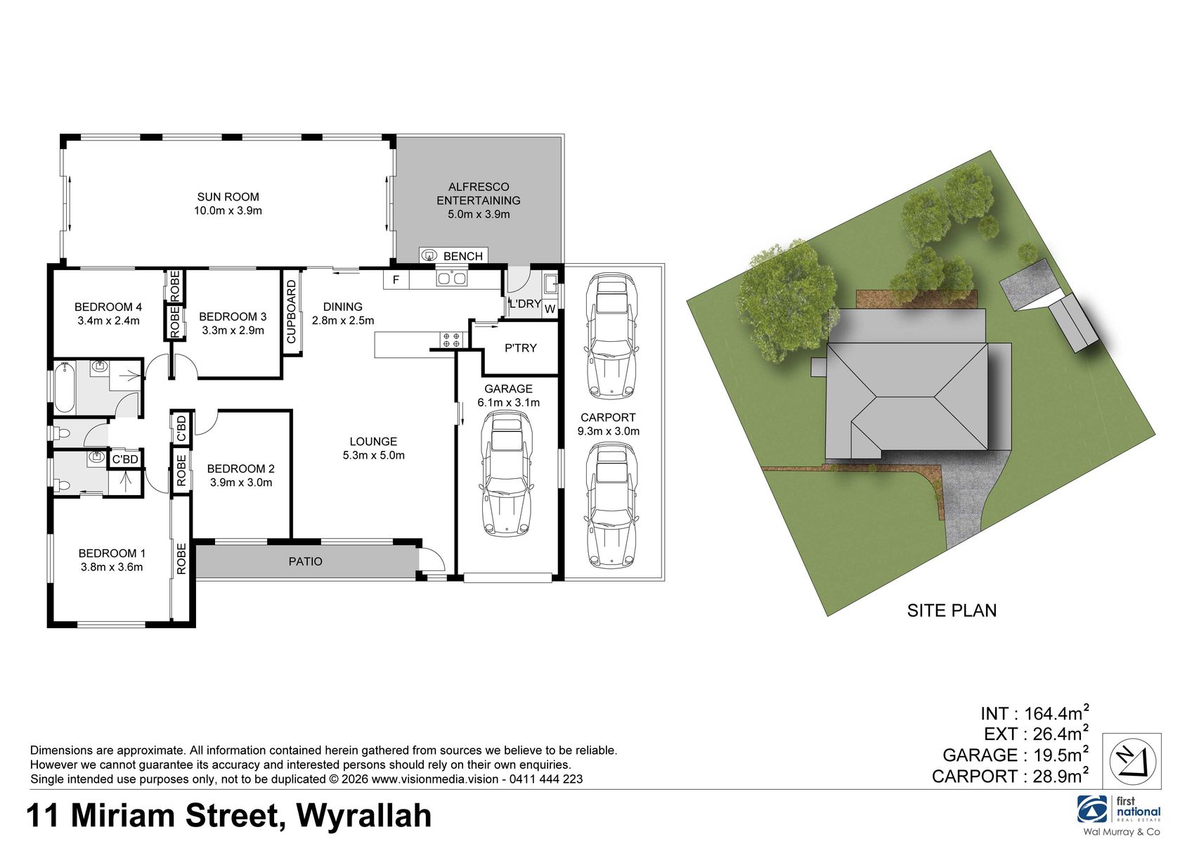 4-bedroom house at 11 MIRIAM STREET, Wyrallah NSW 2480, Lismore, New South Wales