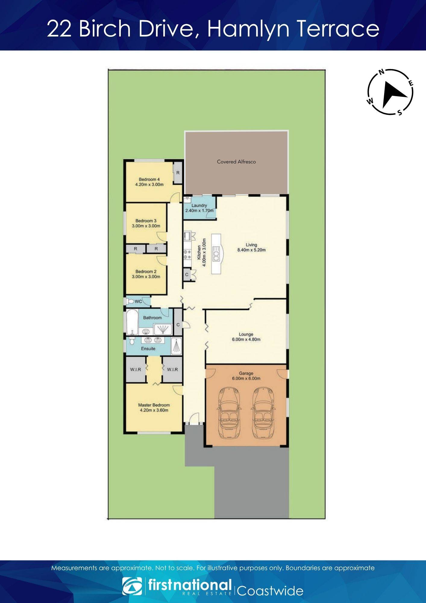 4-bedroom house at 22 Birch Drive, Hamlyn Terrace, NSW 2259, Central Coast (Nsw), New South Wales