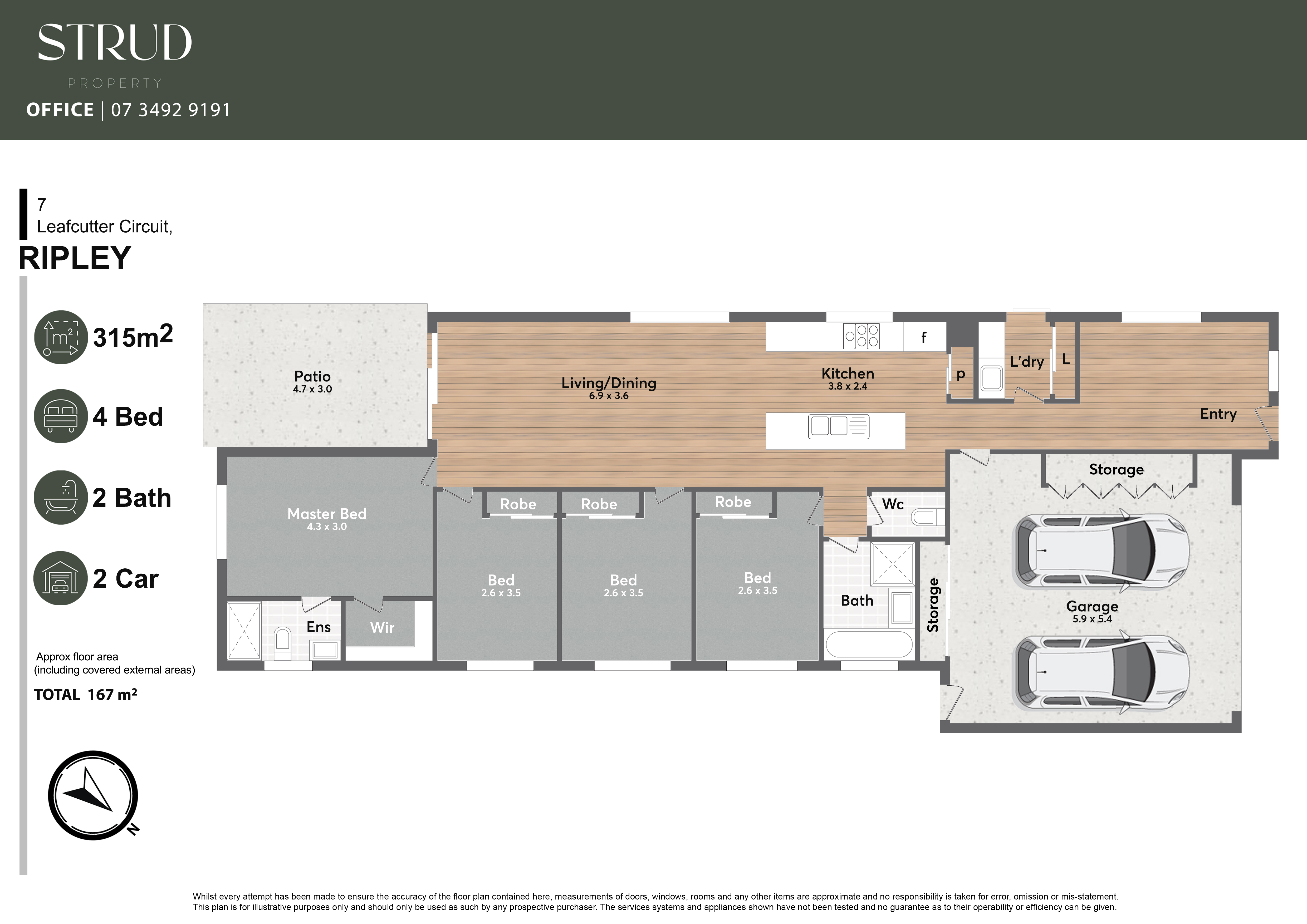 4-bedroom house at 7 Leafcutter Circuit, Ripley, QLD 4306, Ipswich, Queensland