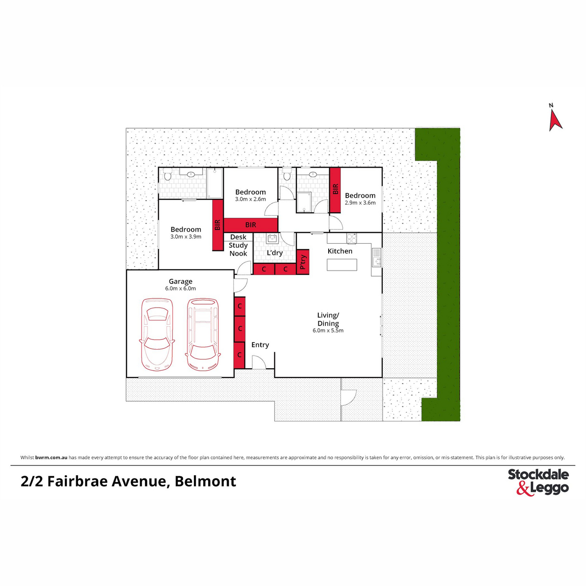 3-bedroom unit at 2/2 Fairbrae Avenue, Belmont, VIC 3216, Greater Geelong, Victoria