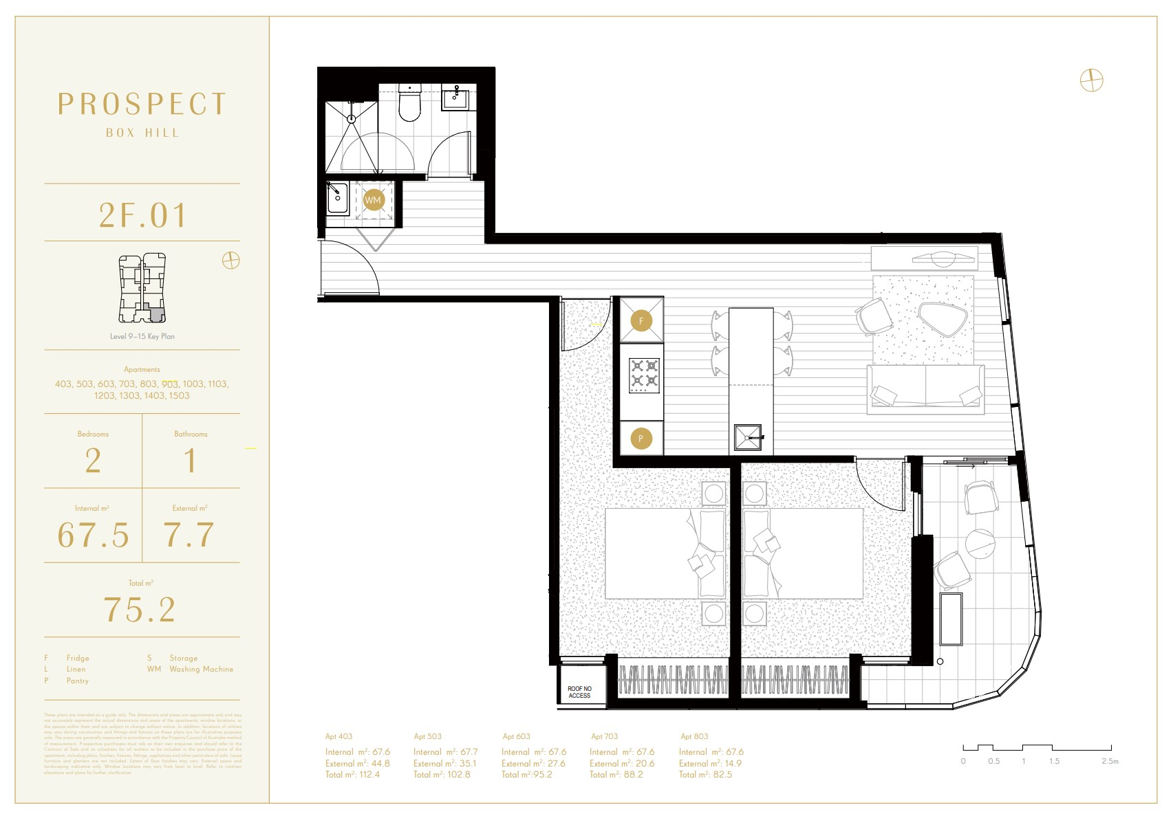 2-bedroom unit at 1403/9 Prospect St, Box Hill, Vic, 3128, Whitehorse, Victoria