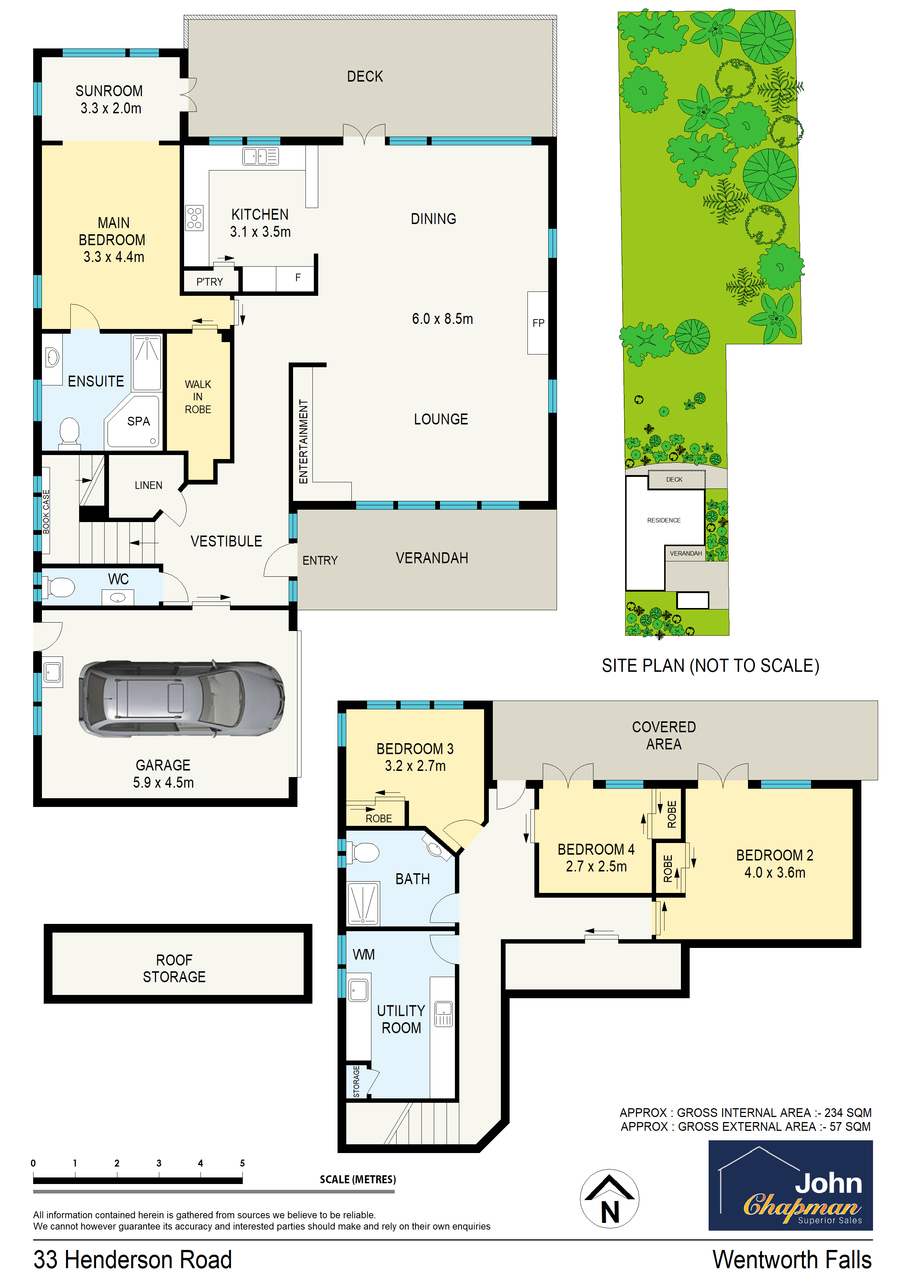 4-bedroom house at 33 HENDERSON ROAD, Wentworth Falls NSW 2782, Blue Mountains, New South Wales