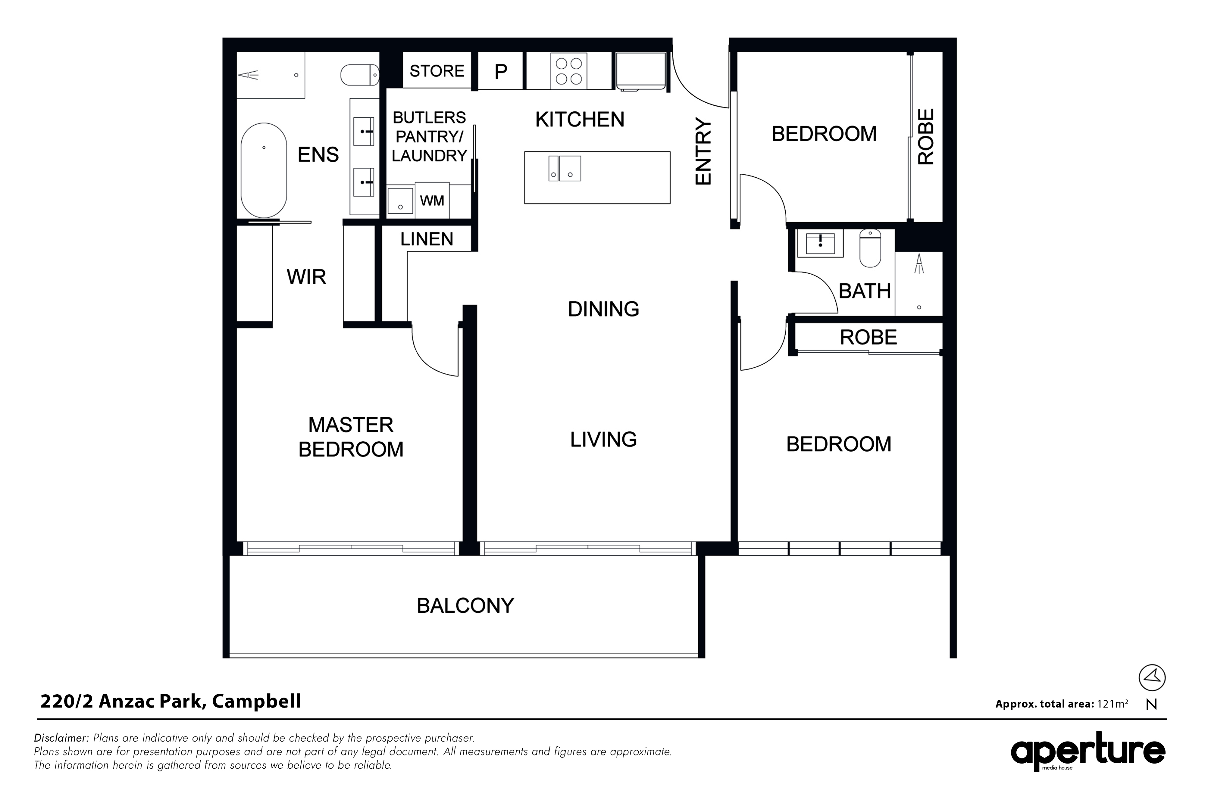 3-bedroom unit at 220/2 Anzac Park, Campbell, Act, 2612, Unincorporated Act, Australian Capital Territory