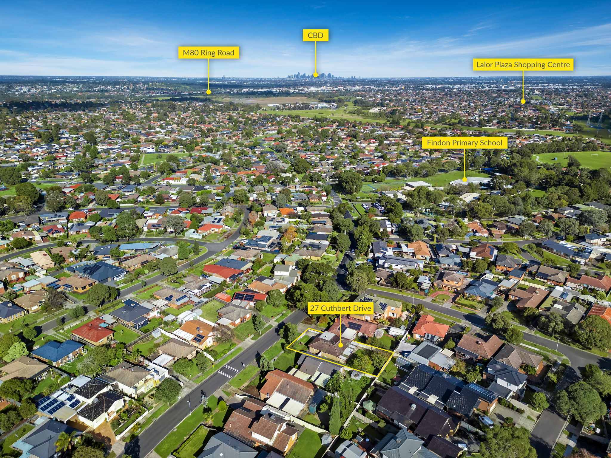 3-bedroom house at 27 Cuthbert Drive, Mill Park, VIC 3082, Whittlesea, Victoria