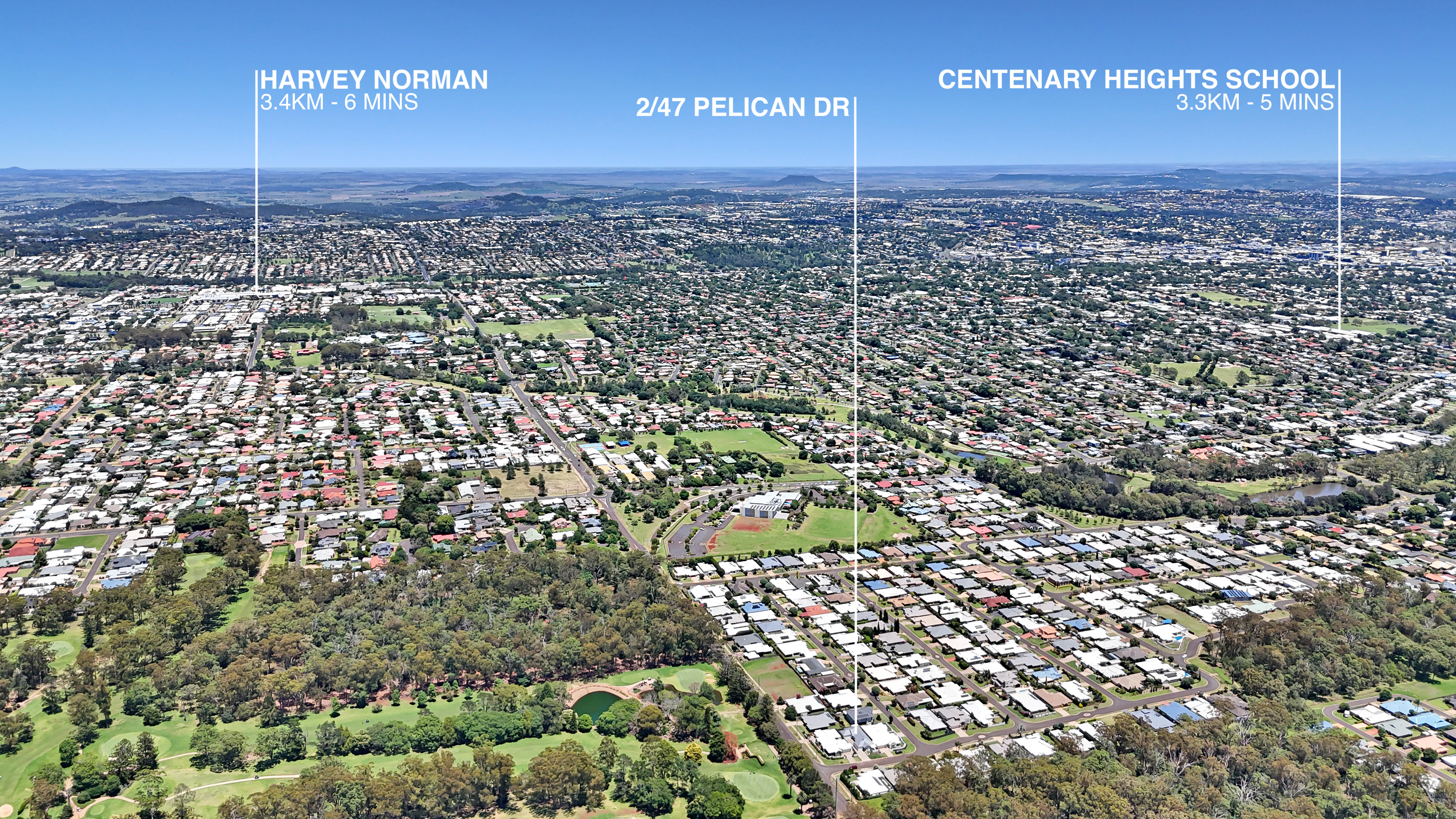 3-bedroom unit at 2/47 Pelican Drive, Rangeville, Qld, 4350, Toowoomba, Queensland