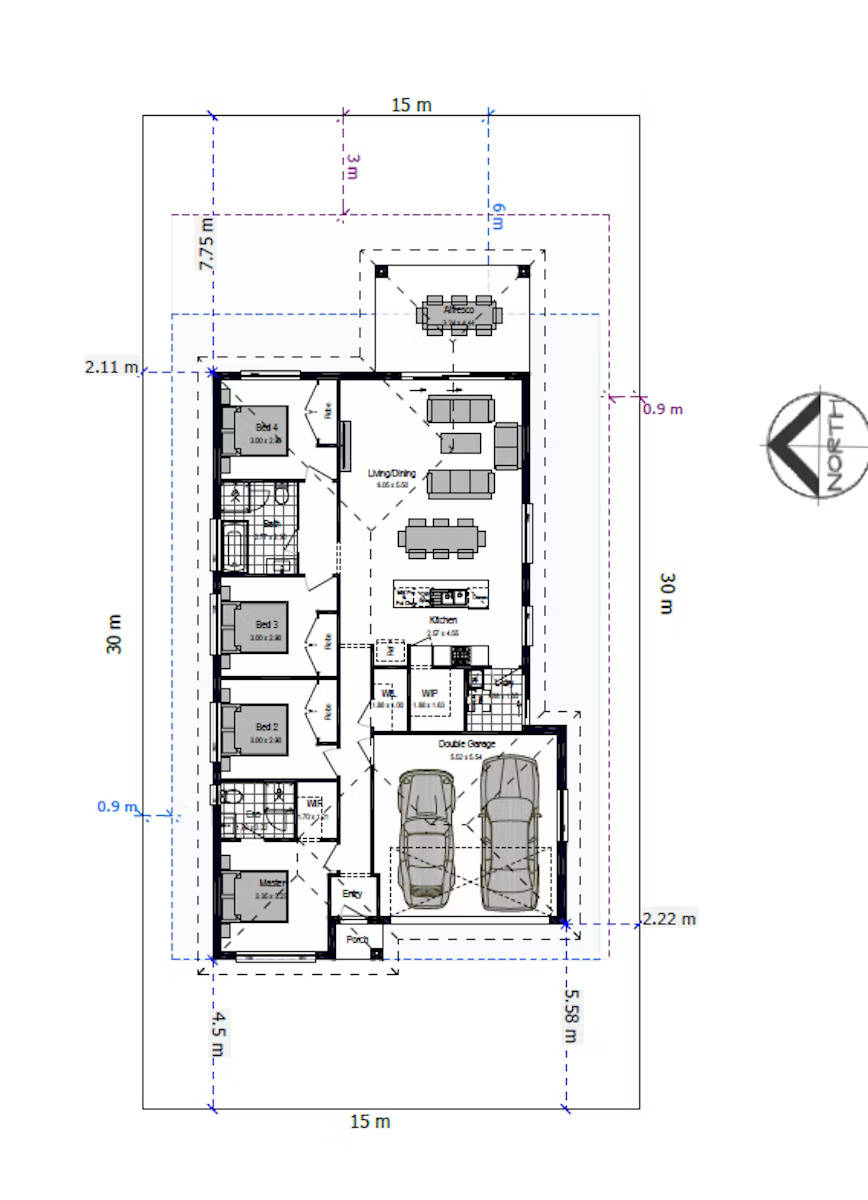 4-bedroom house at Lot 3052 Saintly Estate Street, Menangle Park, Nsw, 2563, Campbelltown (Nsw), New South Wales