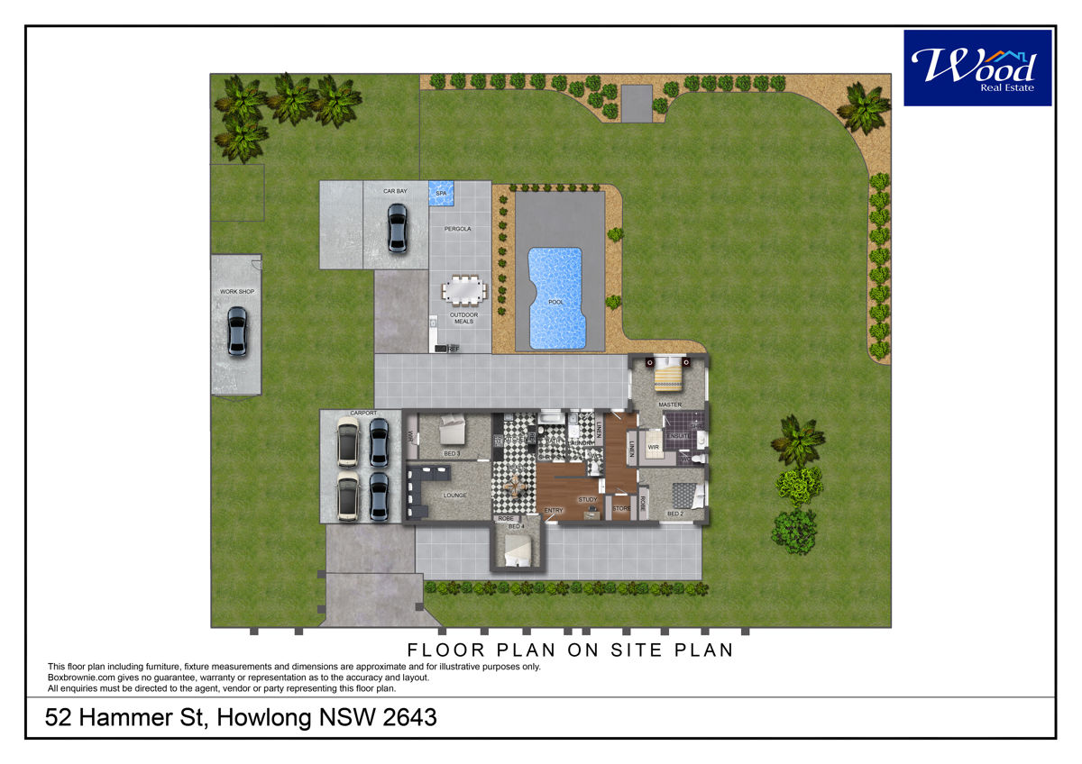 4-bedroom house at 52-54 HAMMER STREET, Howlong NSW 2643, Federation, New South Wales