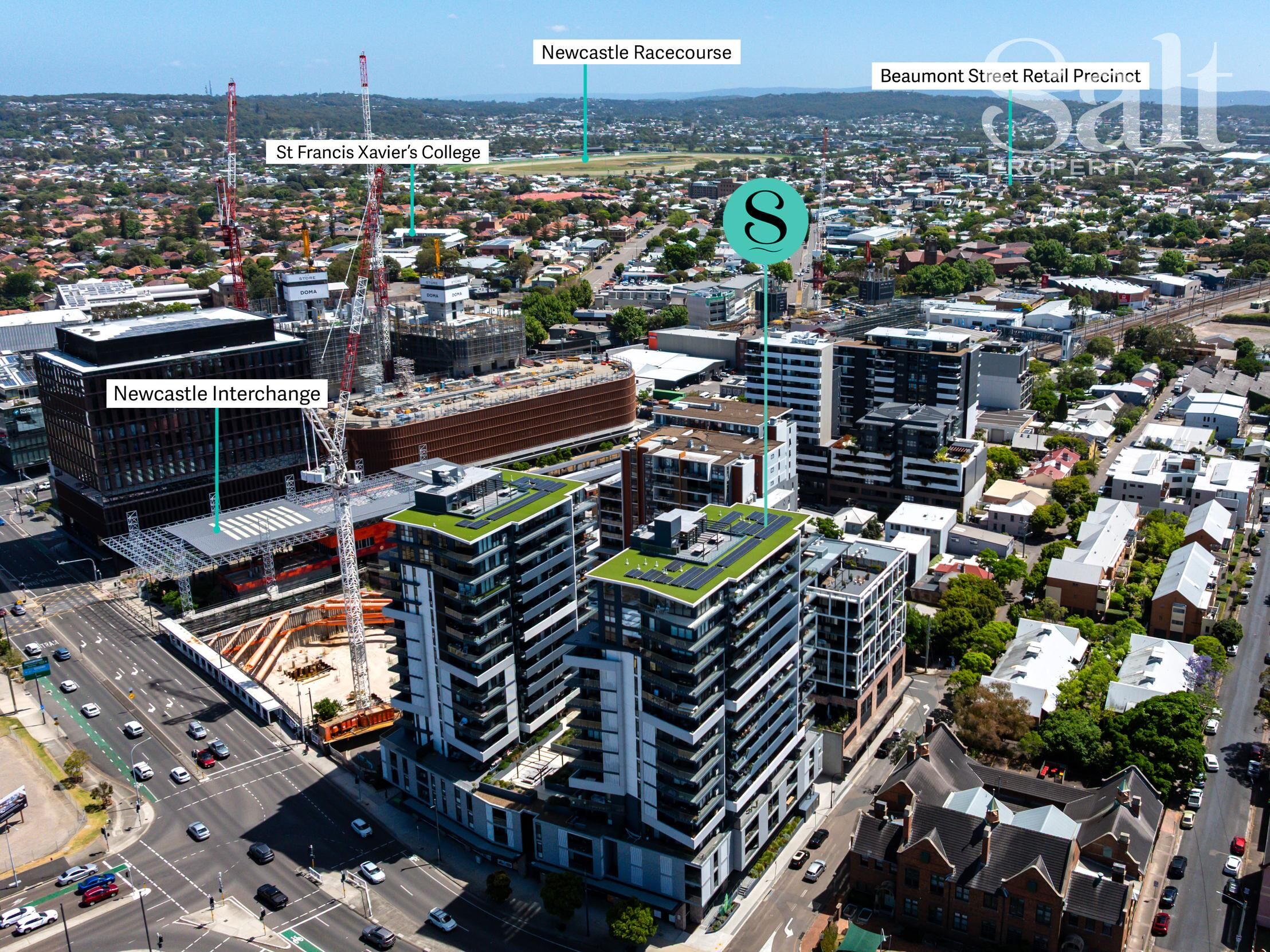 2-bedroom unit at 602 10 BISHOPSGATE STREET, WICKHAM NSW 2293, , New South Wales