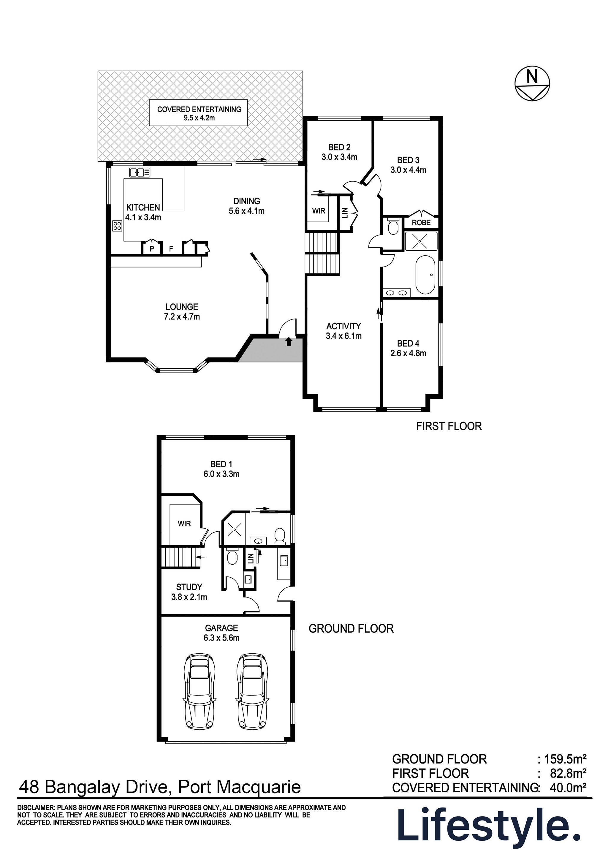 4-bedroom house at 48 BANGALAY DRIVE, Port Macquarie NSW 2444, Port Macquarie-Hastings, New South Wales