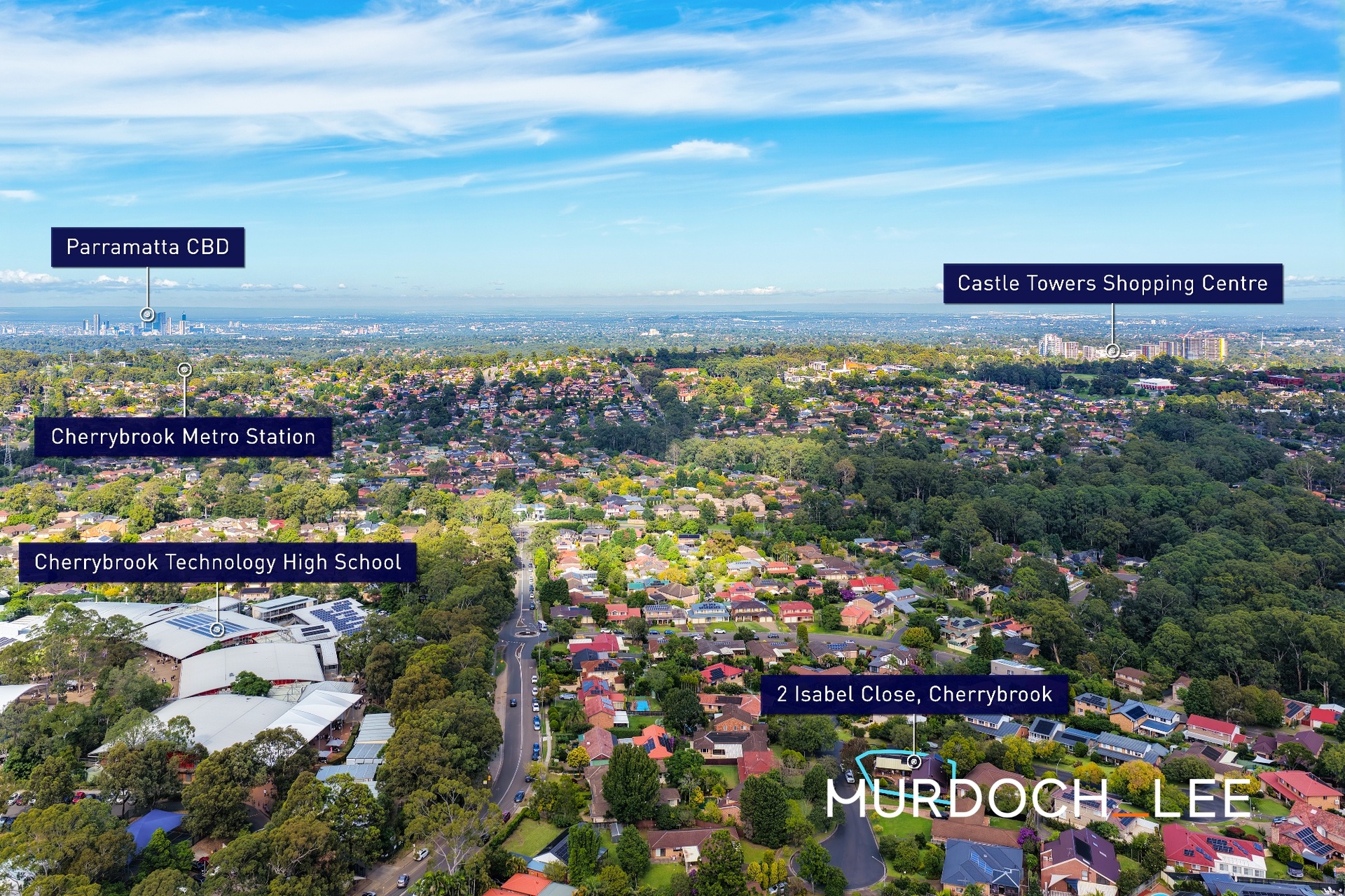 4-bedroom house at 2 ISABEL CLOSE, Cherrybrook NSW 2126, Hornsby, New South Wales