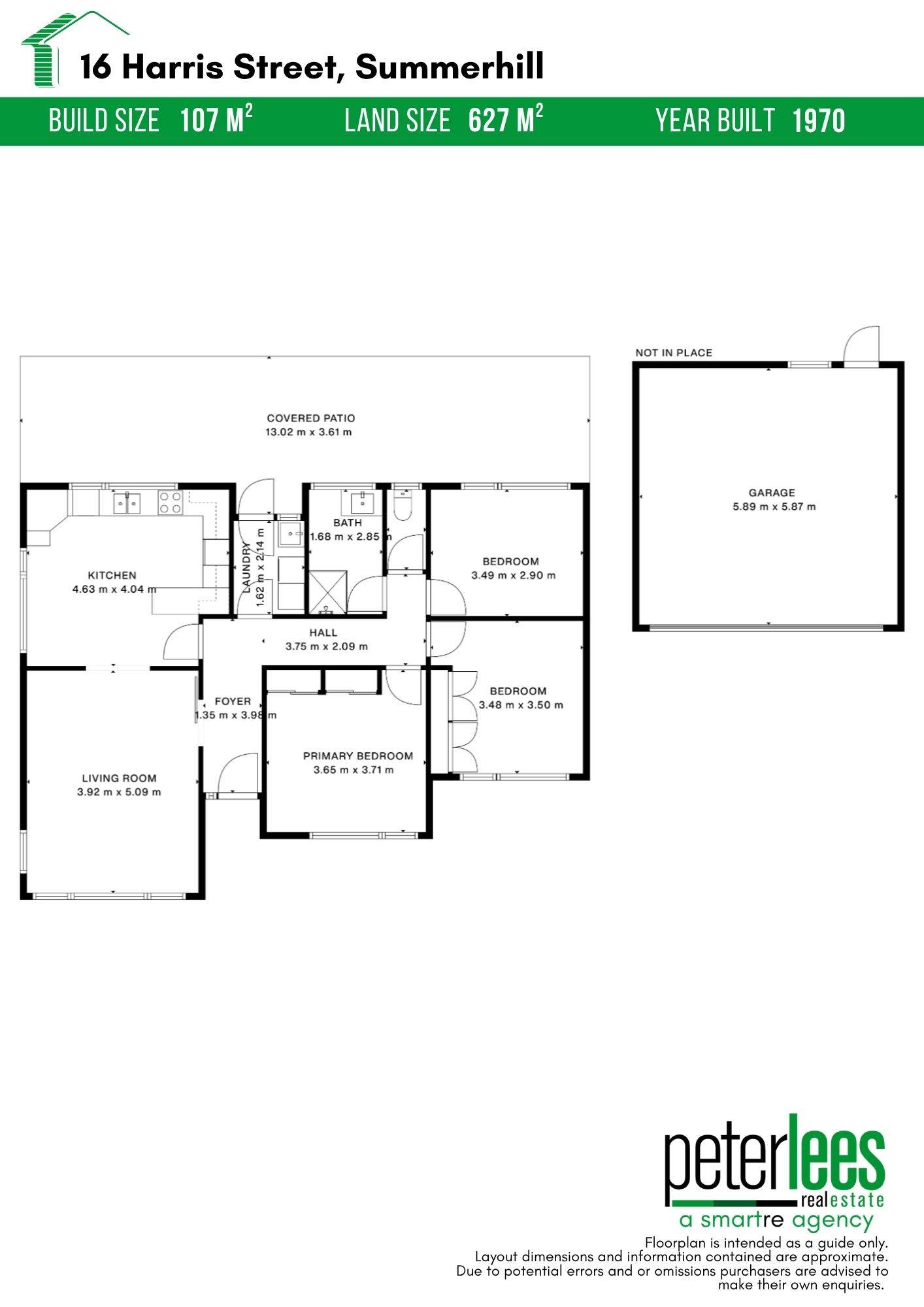 3-bedroom house at 16 Harris Street, Summerhill, Tas, 7250, Launceston, Tasmania