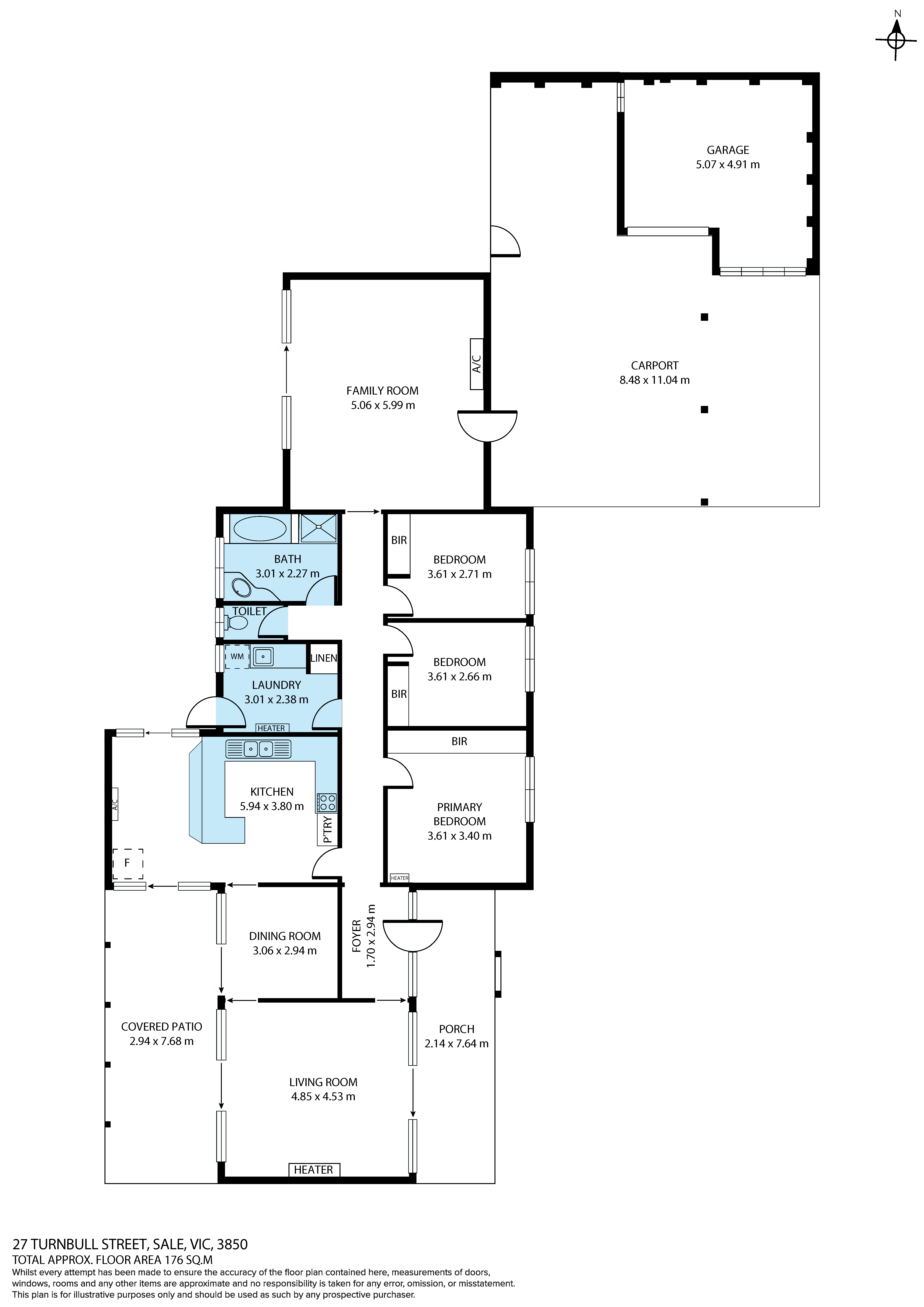 3-bedroom house at 27 Turnbull Street, Sale, VIC 3850, Wellington, Victoria