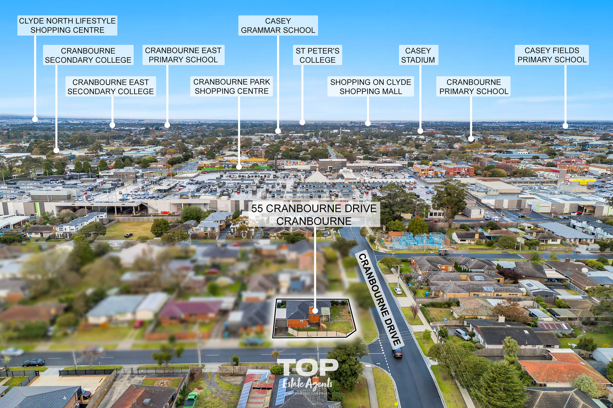 3-bedroom house at 55 Cranbourne Drive, Cranbourne, VIC 3977, , Victoria