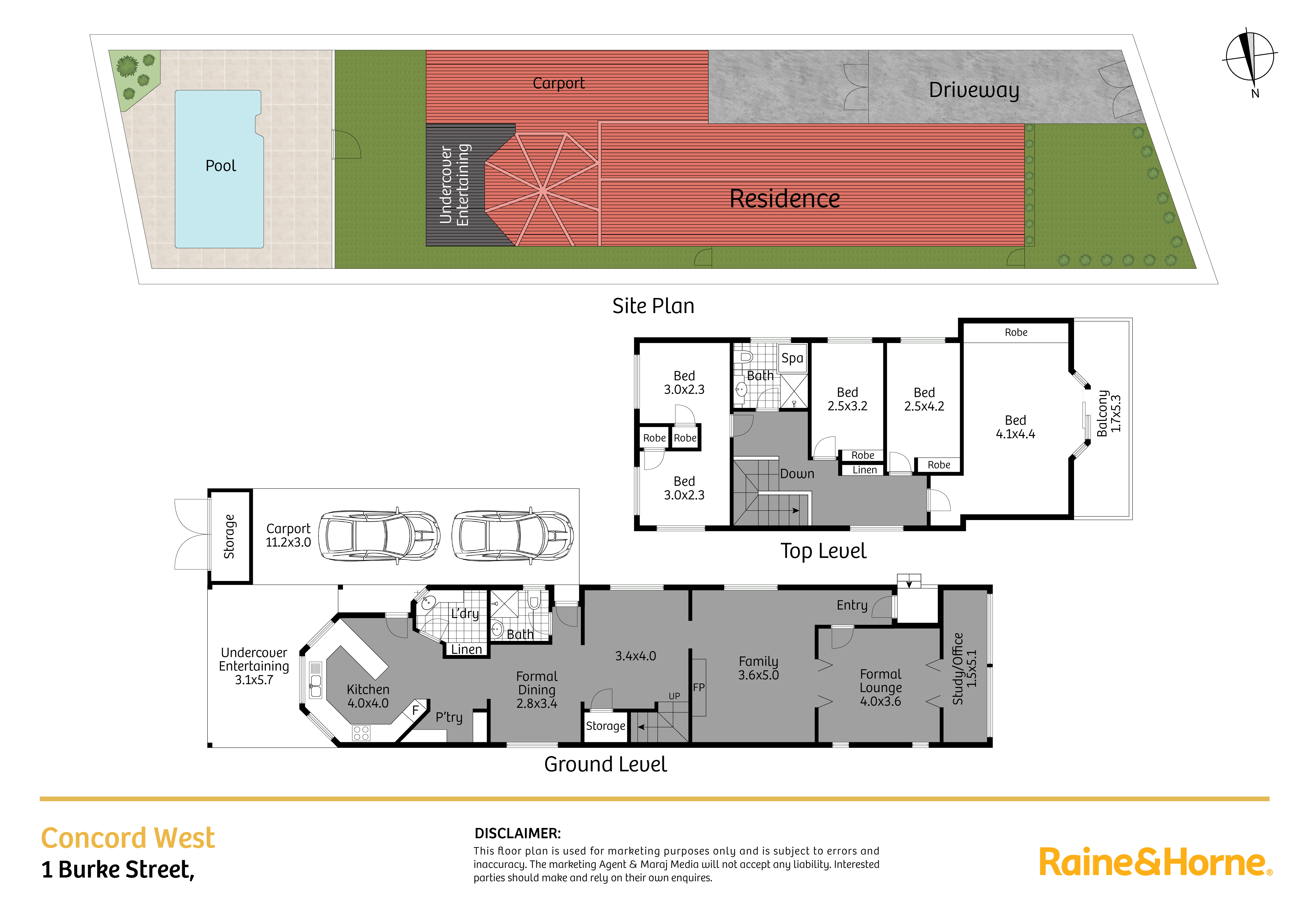 5-bedroom house at 1 Burke Street, Concord West, NSW 2138, Canada Bay, New South Wales