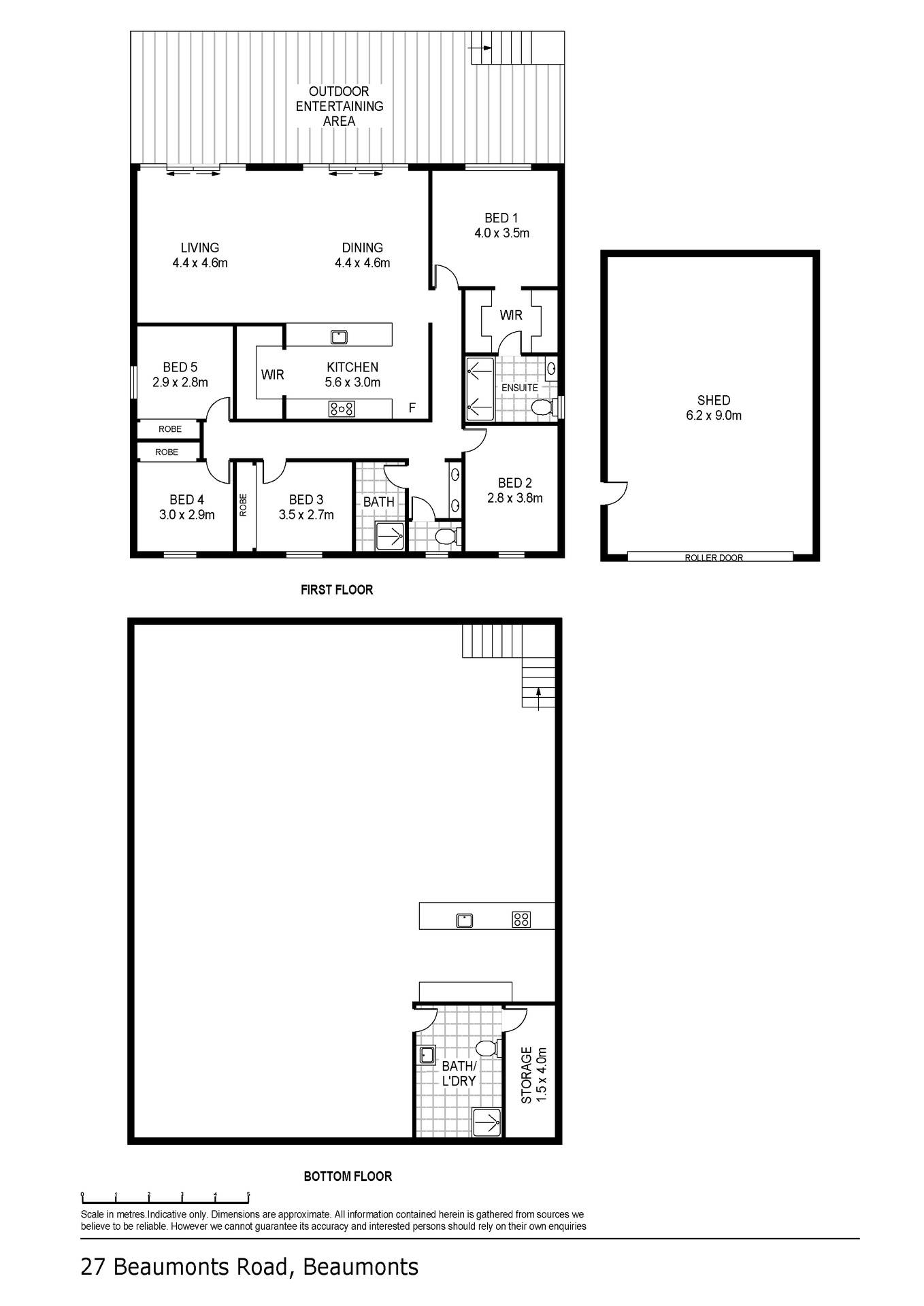 5-bedroom house at 27 Beaumonts Road, Beaumonts, Sa, 5320, Mid Murray, South Australia