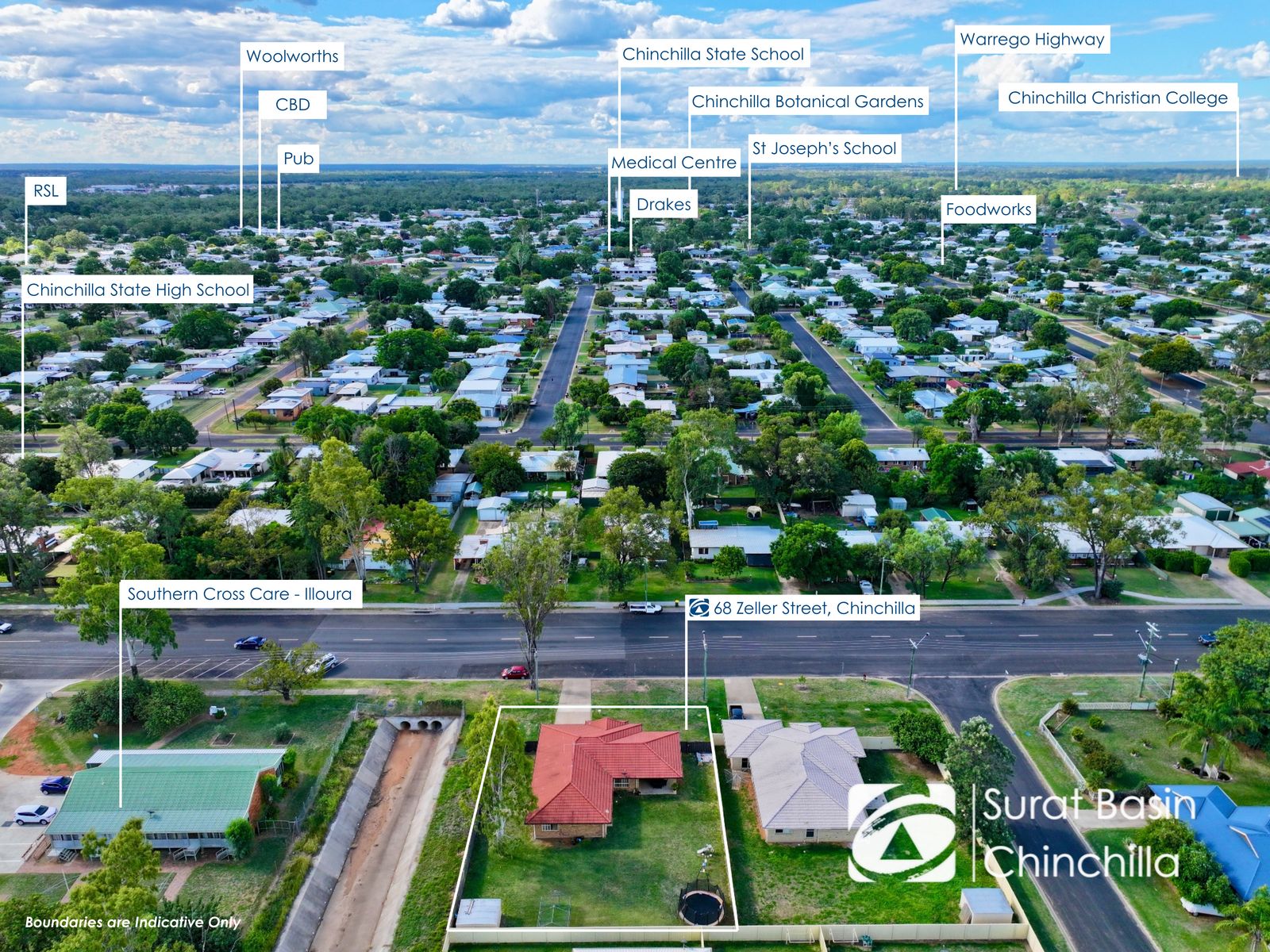 4-bedroom house at 68 Zeller Street, Chinchilla, QLD 4413, Western Downs, Queensland
