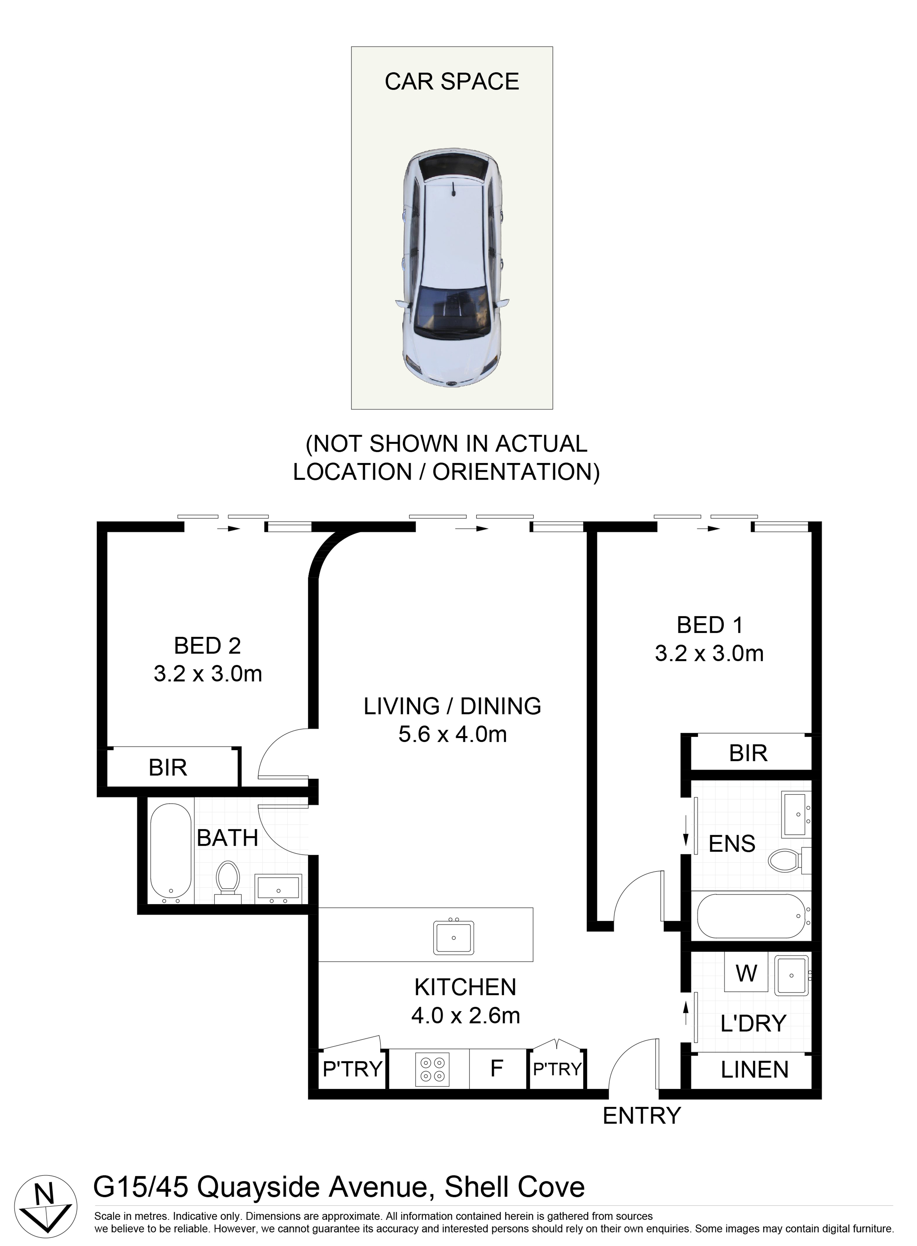 2-bedroom unit at G15/45 Quayside Avenue, Shell Cove, Nsw, 2529, Shellharbour, New South Wales