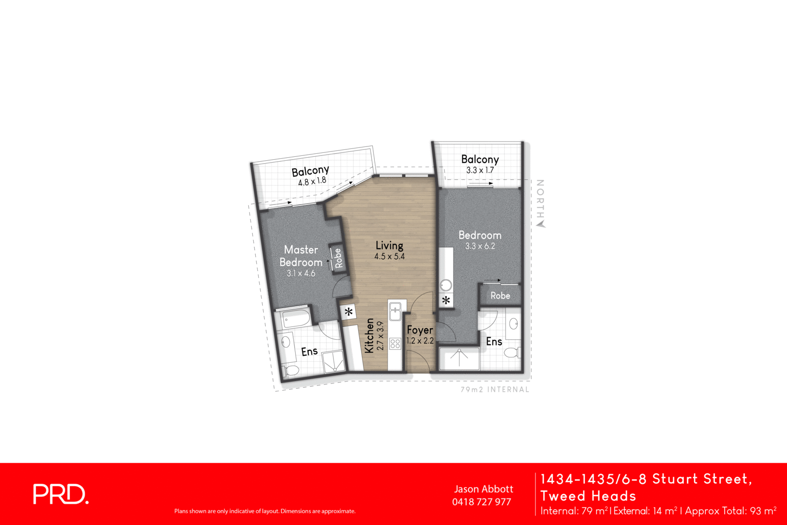 2-bedroom unit at 1434-1435/6-8 Stuart Street, Tweed Heads, Nsw, 2485, Tweed, New South Wales
