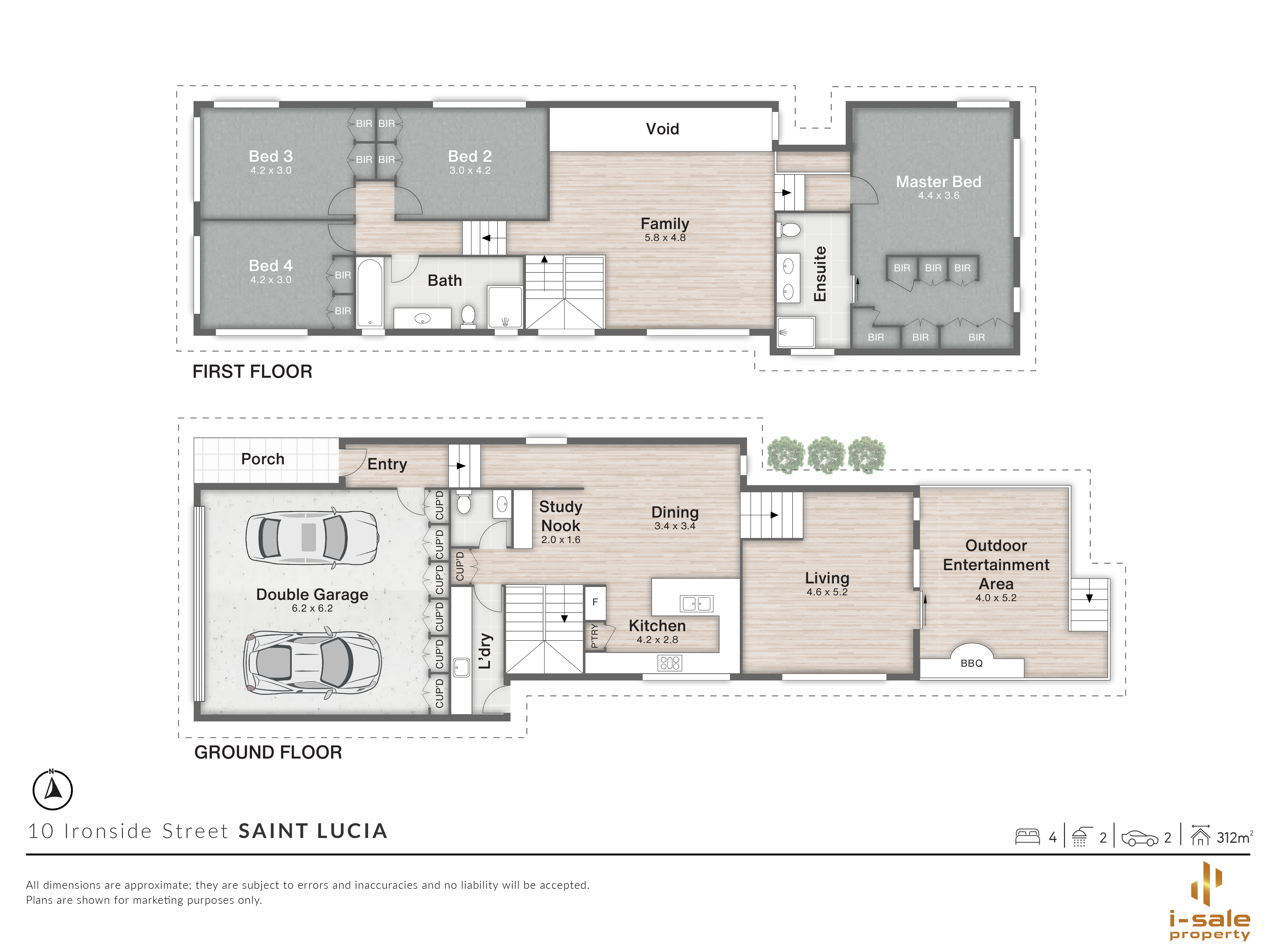 4-bedroom house at 14 Ironside Street, St Lucia, QLD 4067, Brisbane, Queensland