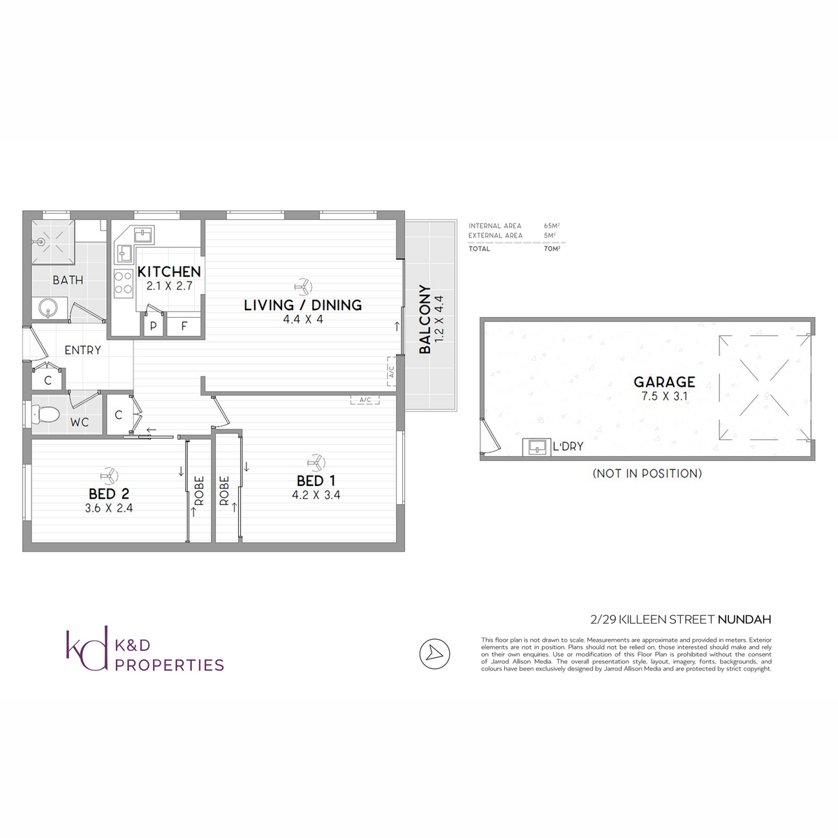 2-bedroom unit at 2/29 Killeen Street, Nundah, QLD 4012, Brisbane, Queensland