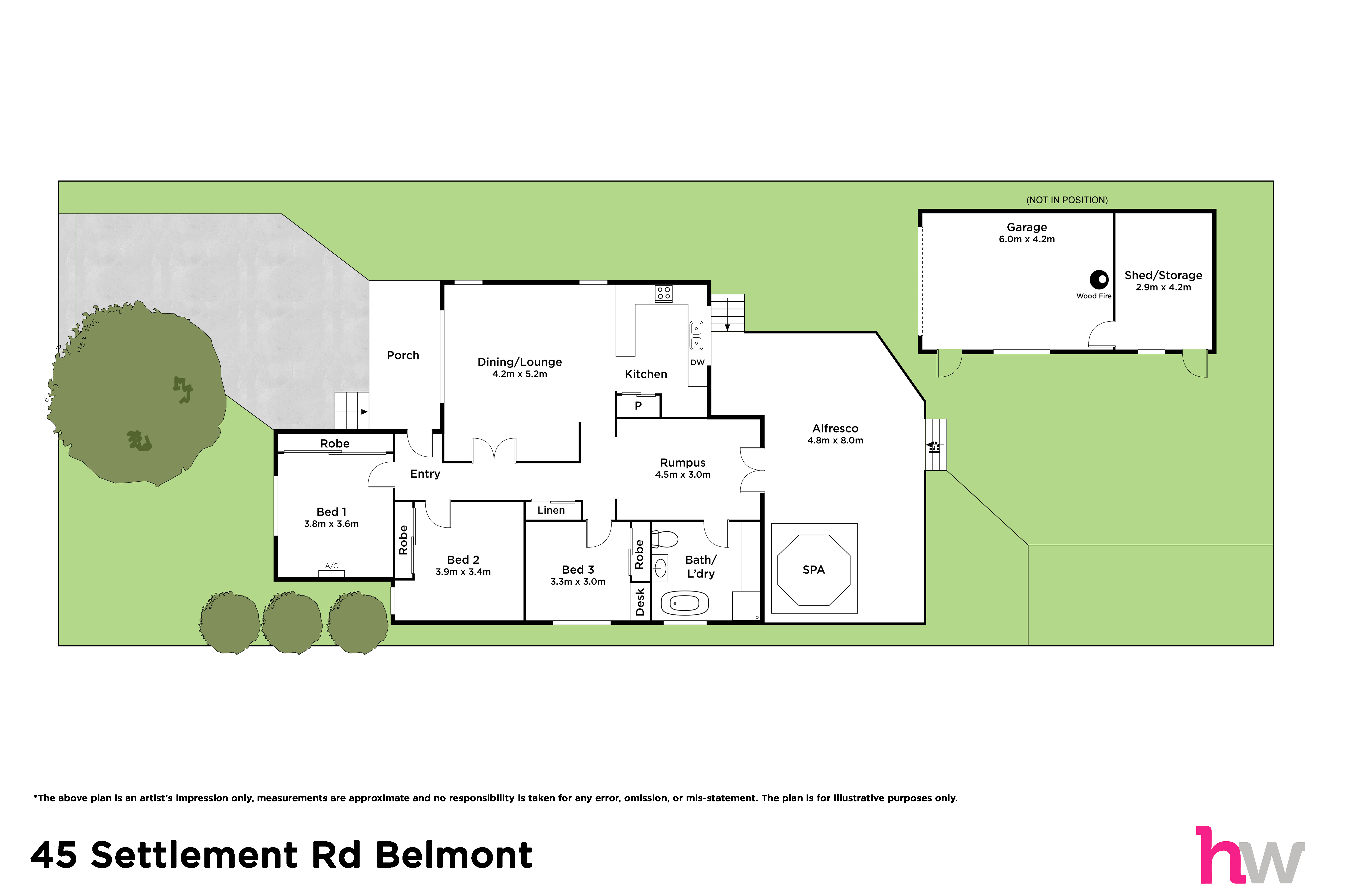 3-bedroom house at 45 Settlement Road, Belmont, VIC 3216, Greater Geelong, Victoria
