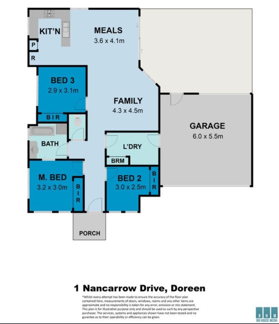 3-bedroom house at 1 Nancarrow Drive, Doreen, VIC 3754, Nillumbik, Victoria
