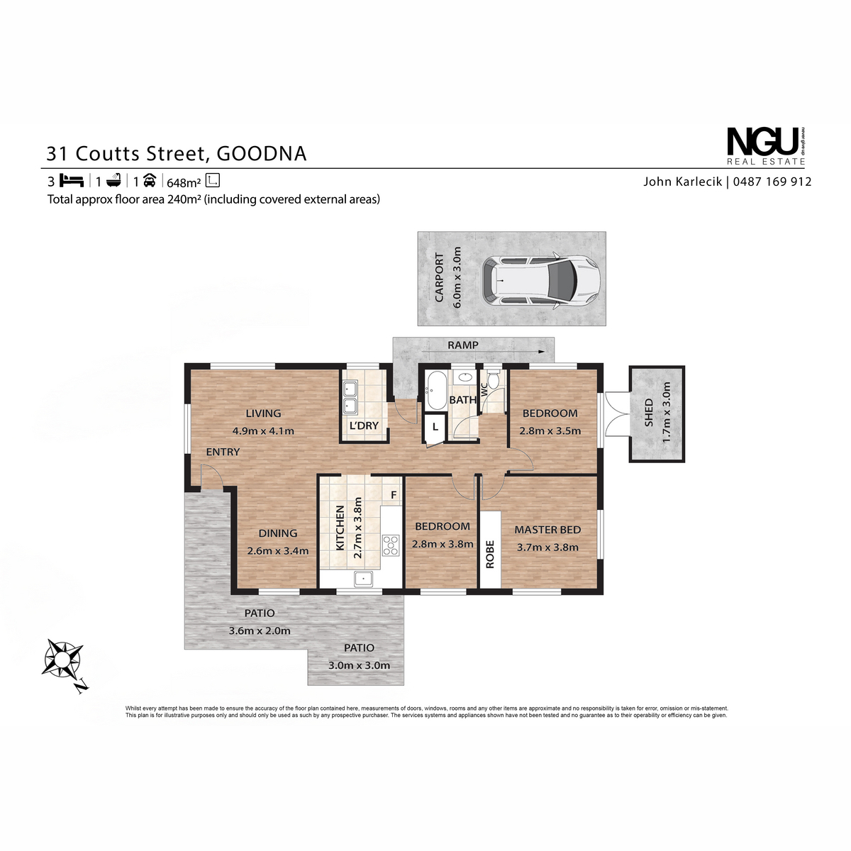 3-bedroom house at 31 Coutts Street, Goodna, QLD 4300, Ipswich, Queensland