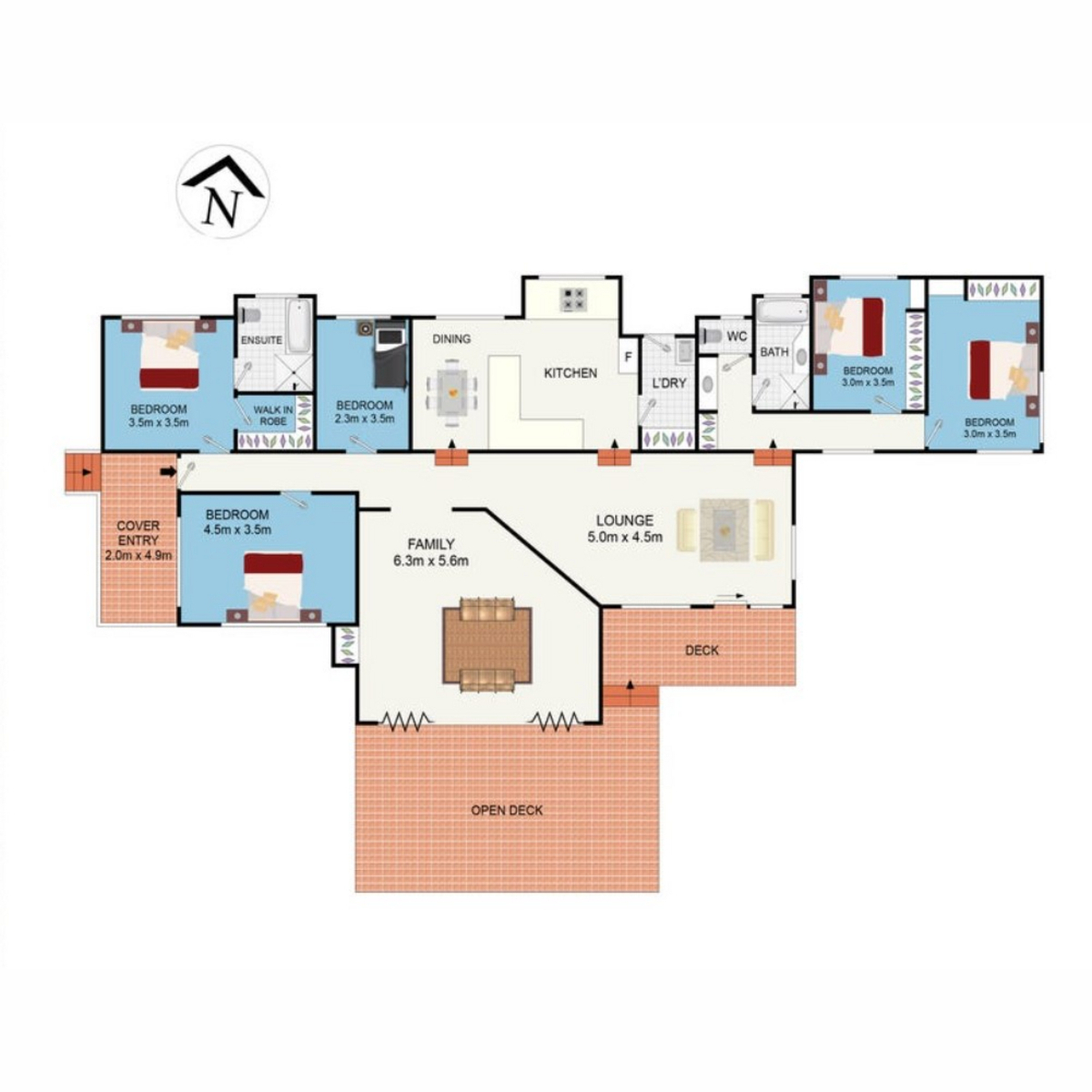 5-bedroom house at 10 Edwards Place, Ormeau, QLD 4208, , Queensland