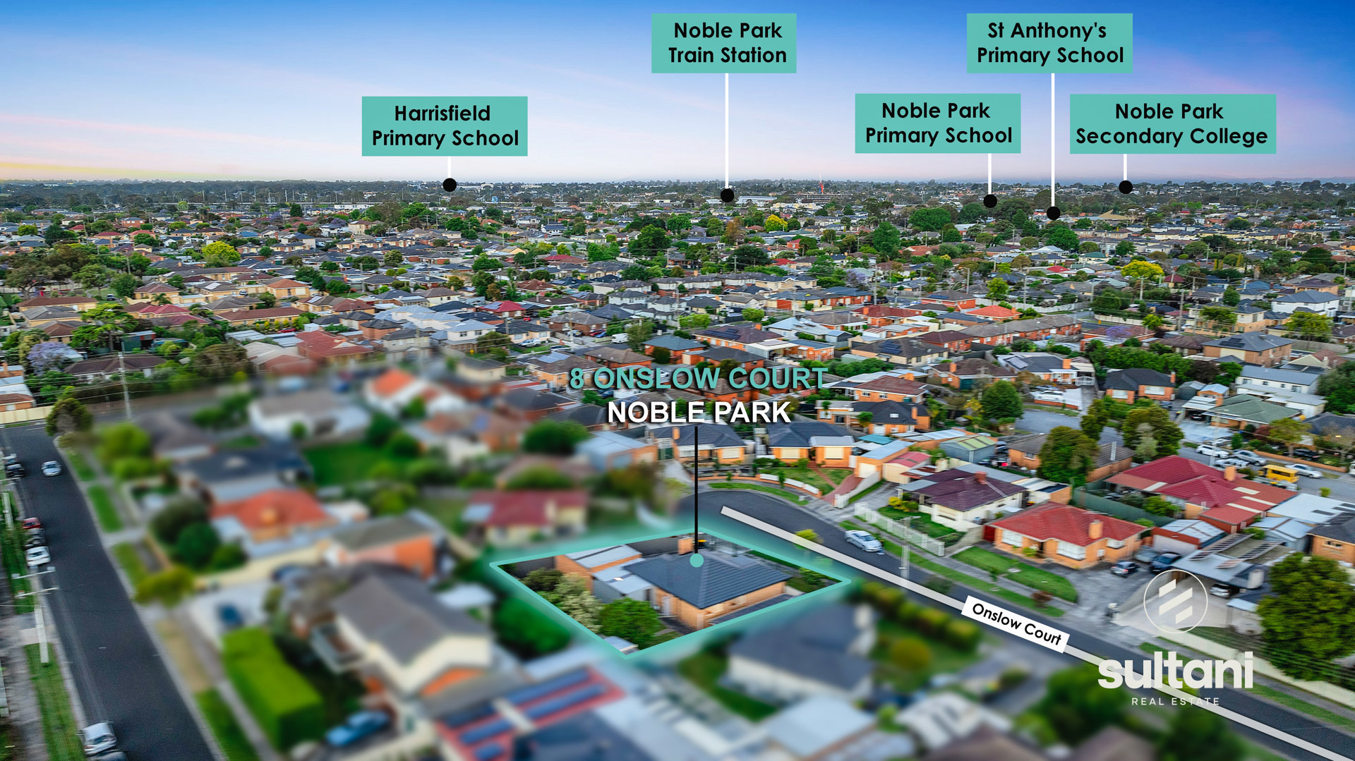 3-bedroom house at 8 ONSLOW COURT, Noble Park VIC 3174, Greater Dandenong, Victoria