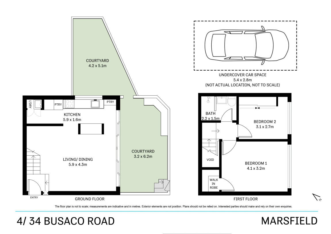2-bedroom unit at 4/34 Busaco Road, Marsfield, NSW 2122, Ryde, New South Wales