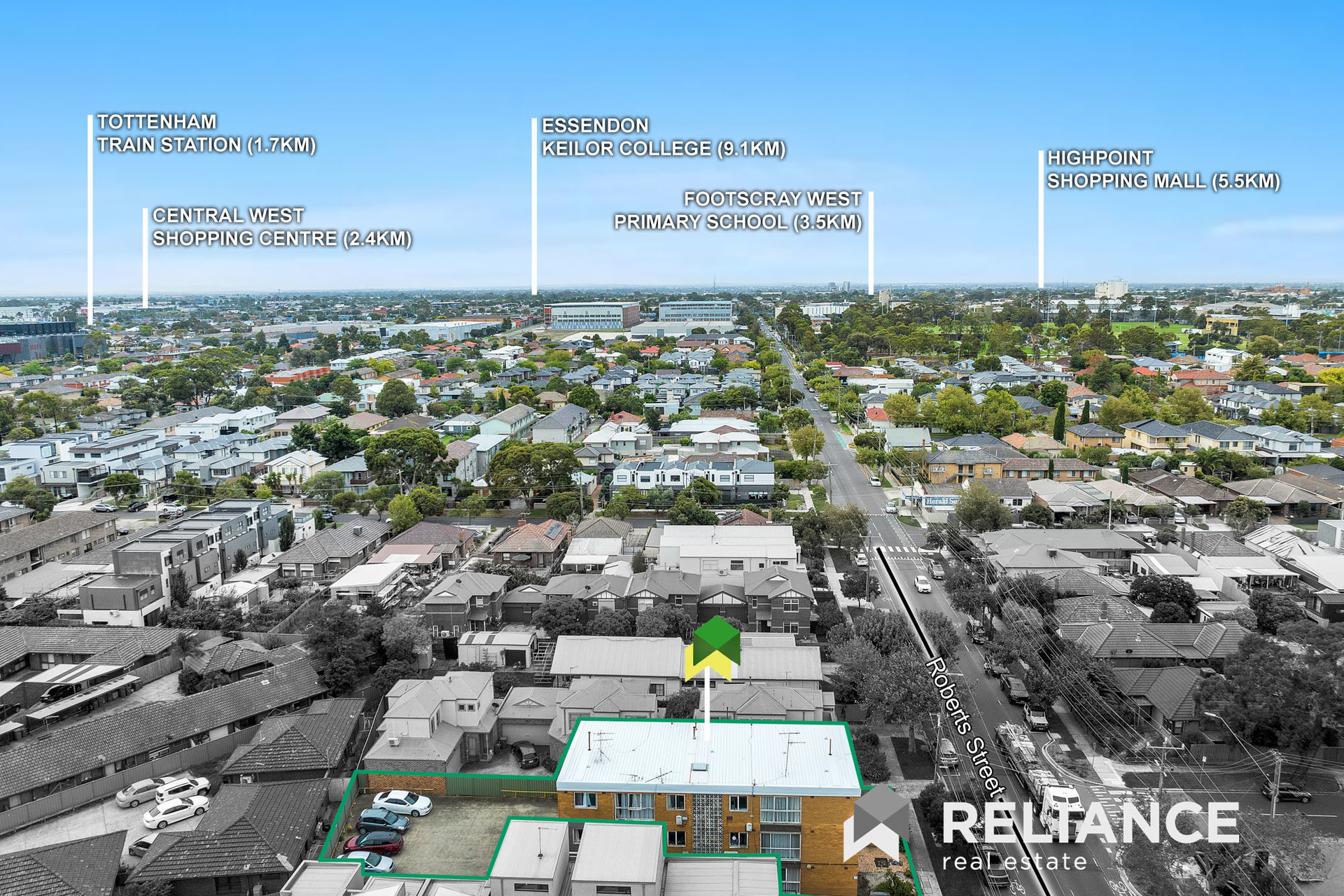 1-bedroom unit at 12 90 ROBERTS STREET, WEST FOOTSCRAY VIC 3012, Maribyrnong, Victoria