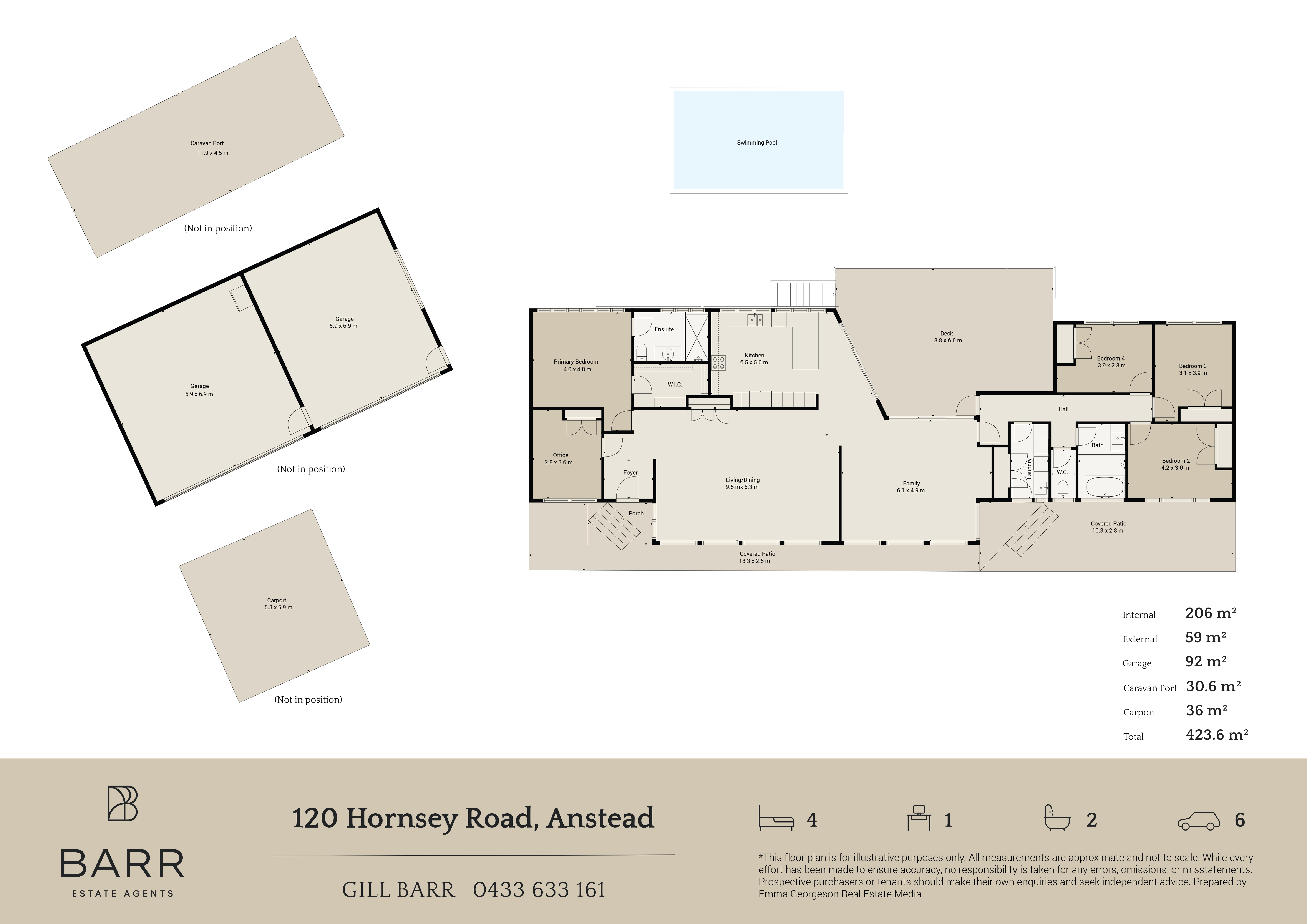 5-bedroom house at 120 Hornsey Road, Anstead, QLD 4070, Brisbane, Queensland