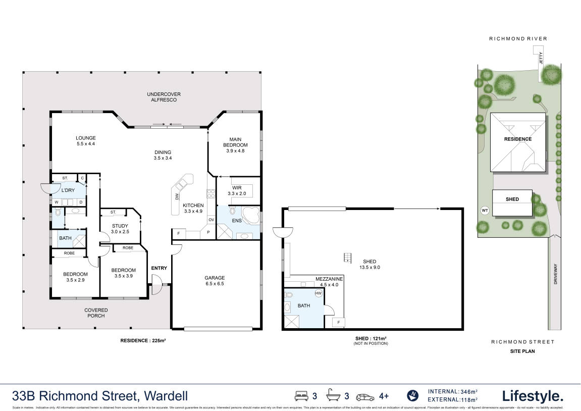3-bedroom house at 33B RICHMOND STREET, Wardell NSW 2477, Ballina, New South Wales