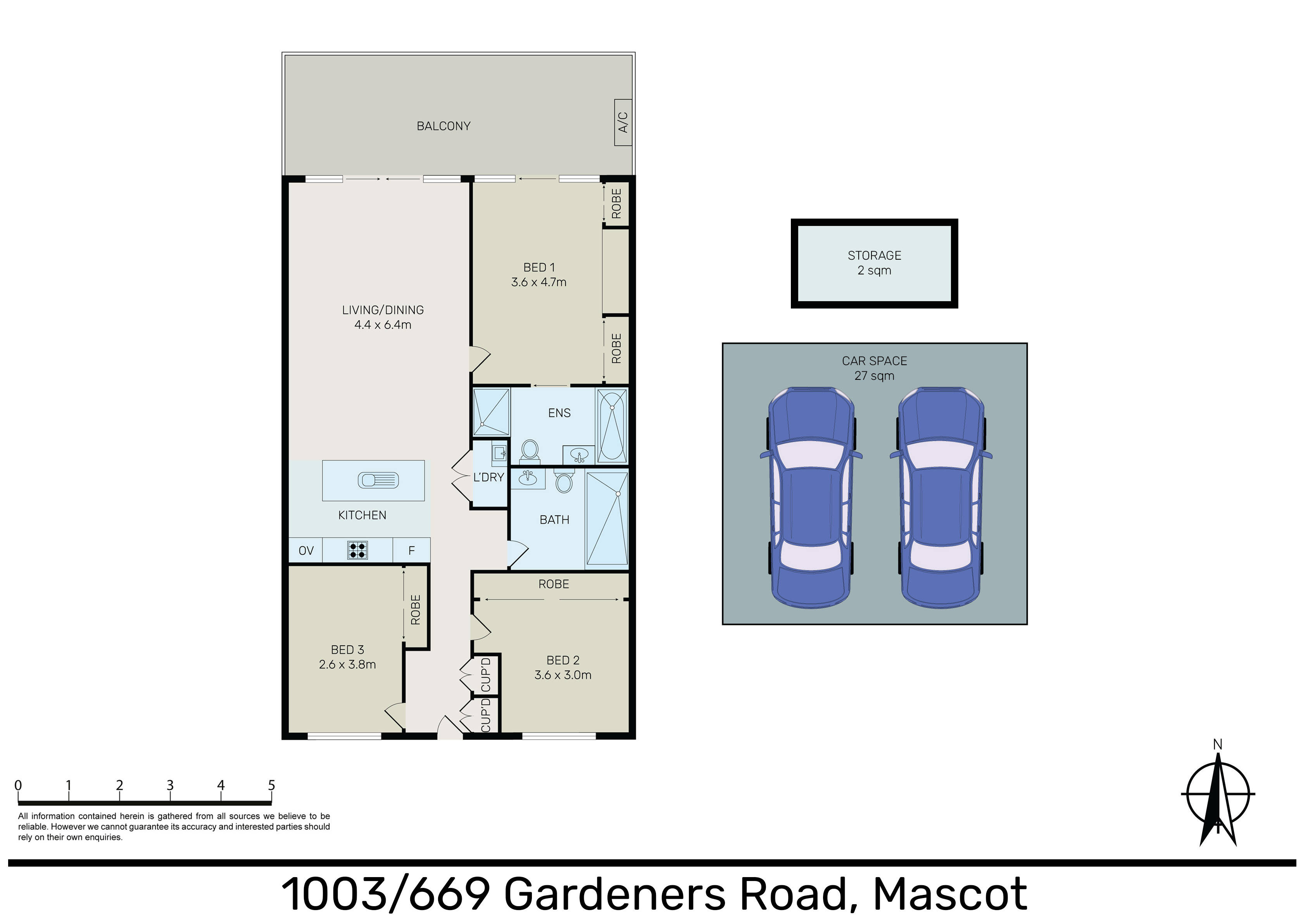 NORTH TOWER 1003 669 GARDENERS ROAD, MASCOT NSW 2020 - Image 10