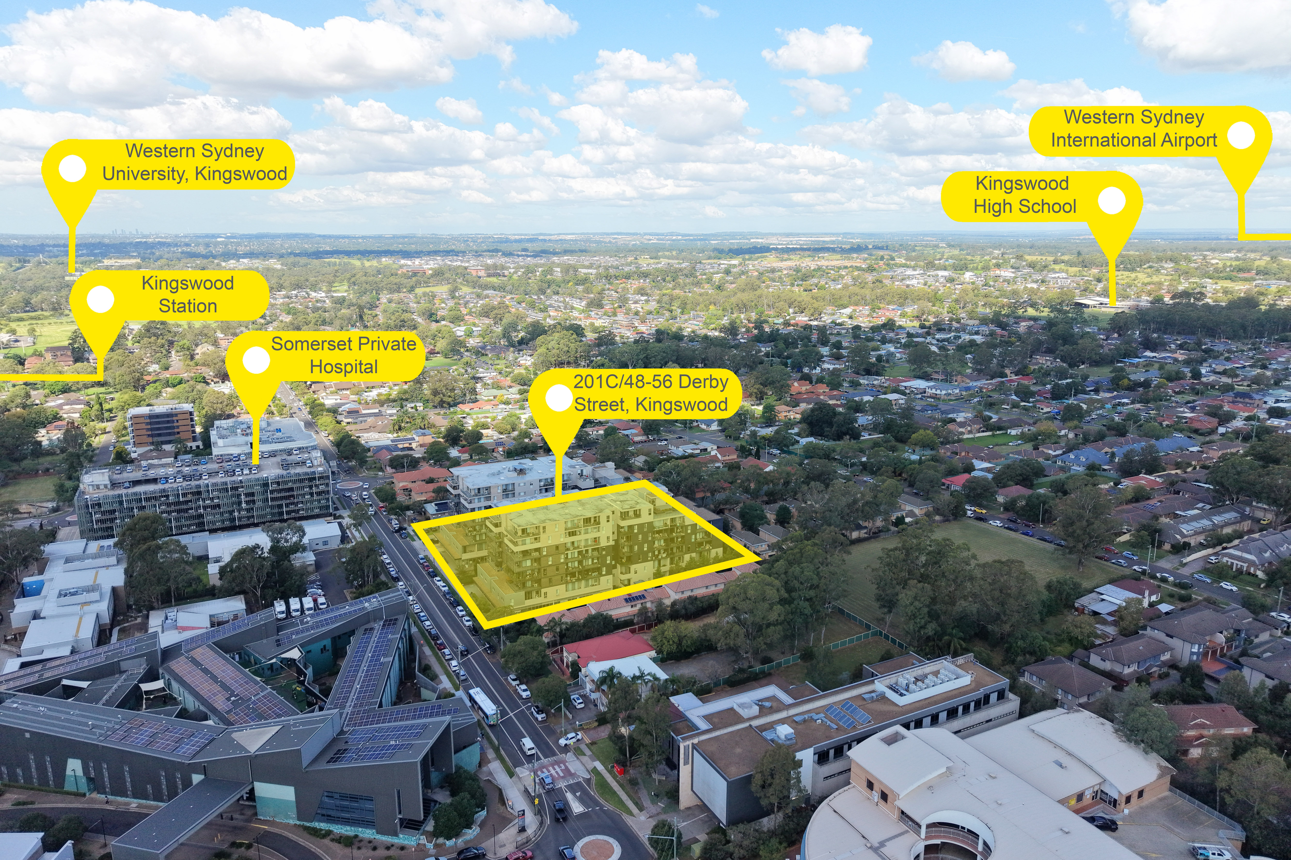 2-bedroom unit at C201/48-56 Derby Street, Kingswood, Nsw, 2747, Penrith, New South Wales