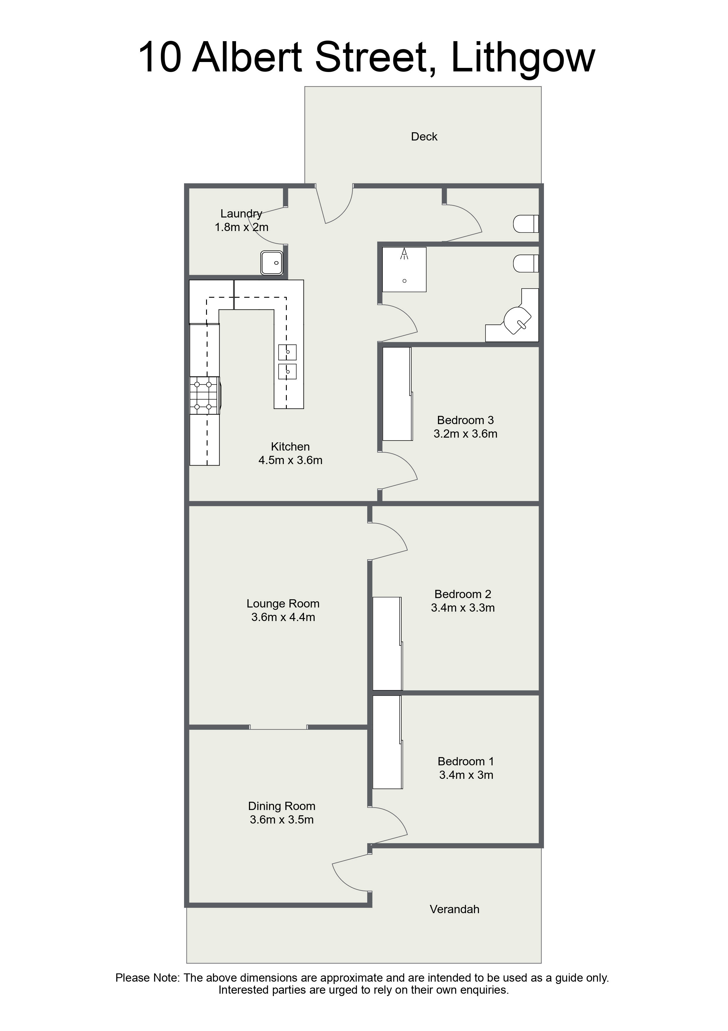 3-bedroom unit at 10 ALBERT STREET, Hermitage Flat NSW 2790, Lithgow, New South Wales