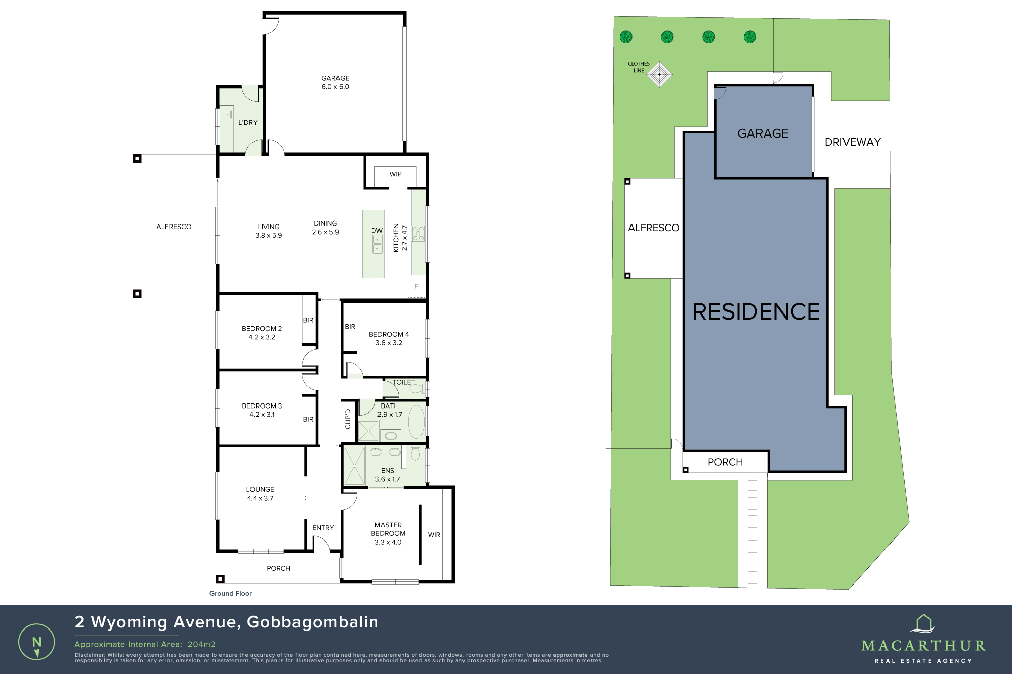 4-bedroom house at 2 Wyoming Avenue, Gobbagombalin, NSW 2650, Wagga Wagga, New South Wales