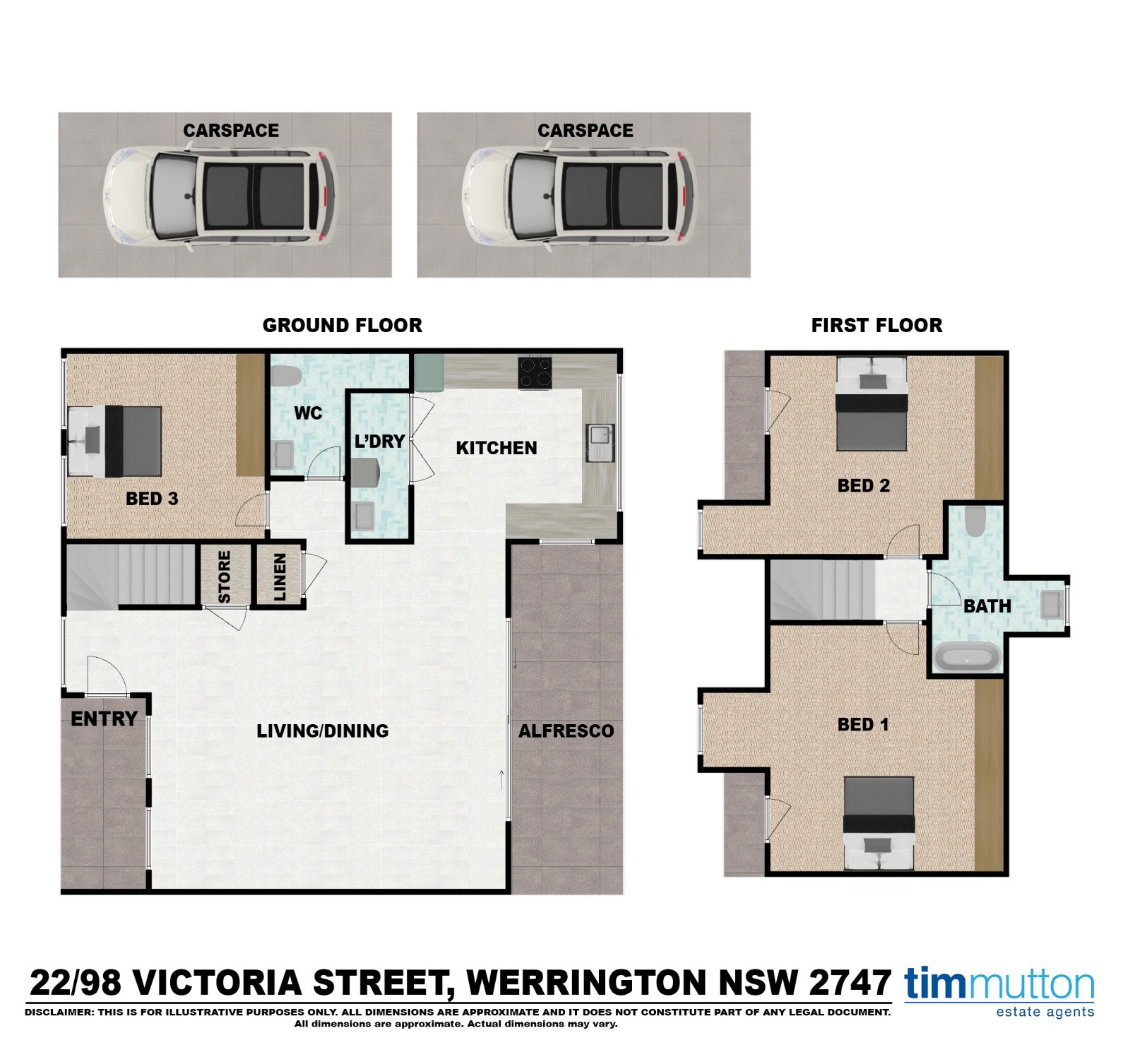 3-bedroom unit at THE VICTORIA 22 98-102 VICTORIA STREET, WERRINGTON NSW 2747, Penrith, New South Wales