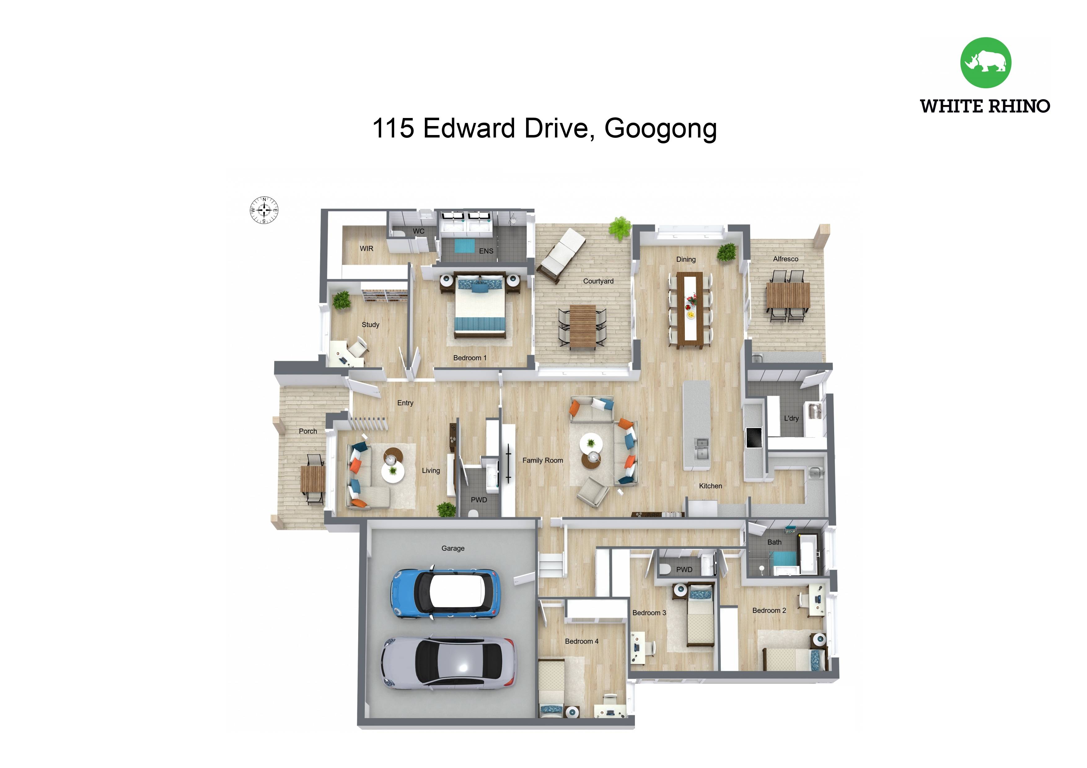 4-bedroom house at 115 Edward Drive, Googong, NSW 2620, Queanbeyan-Palerang, New South Wales