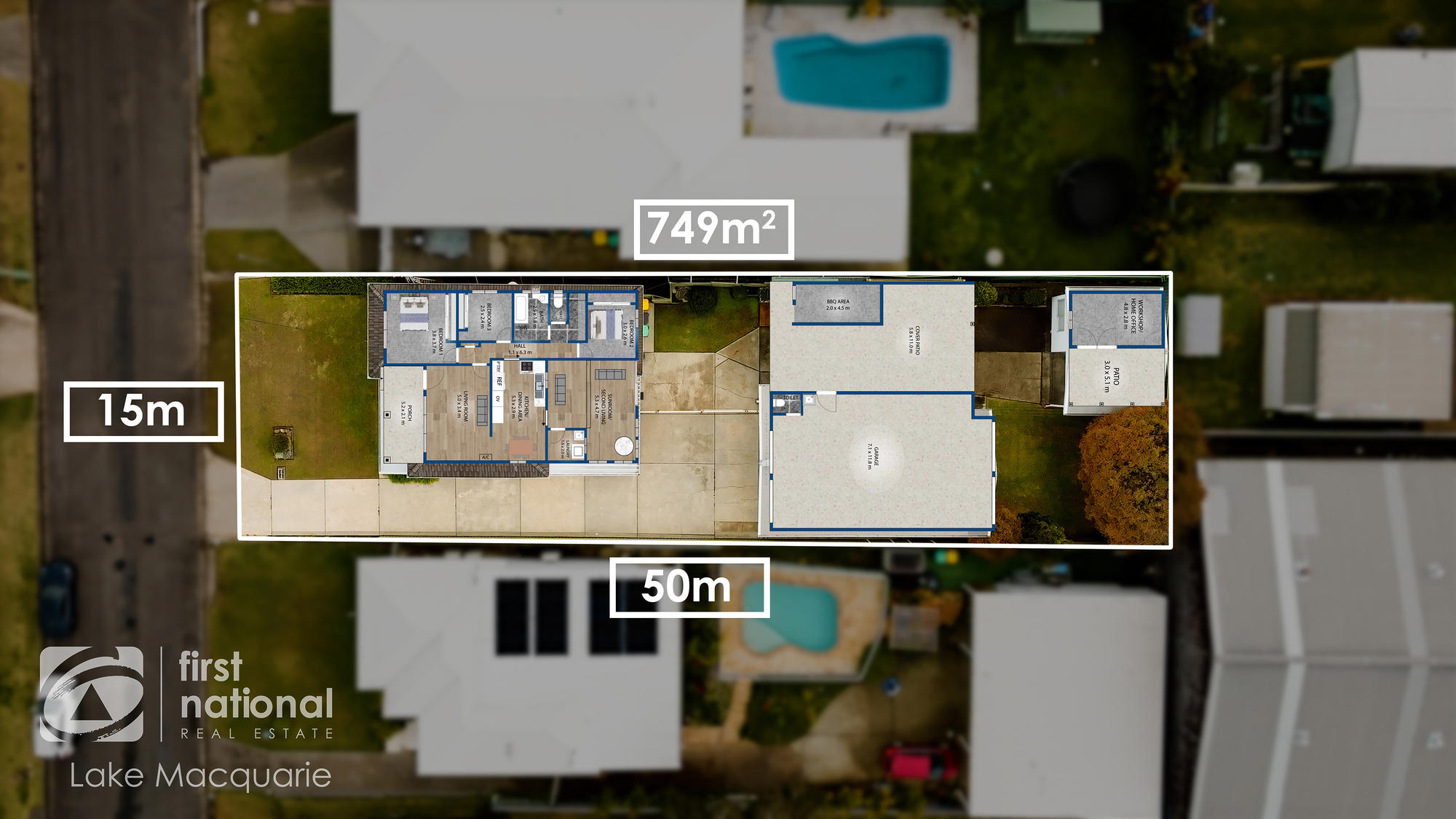3-bedroom house at 16 Campbell Street, Warners Bay NSW 2282, Lake Macquarie, New South Wales