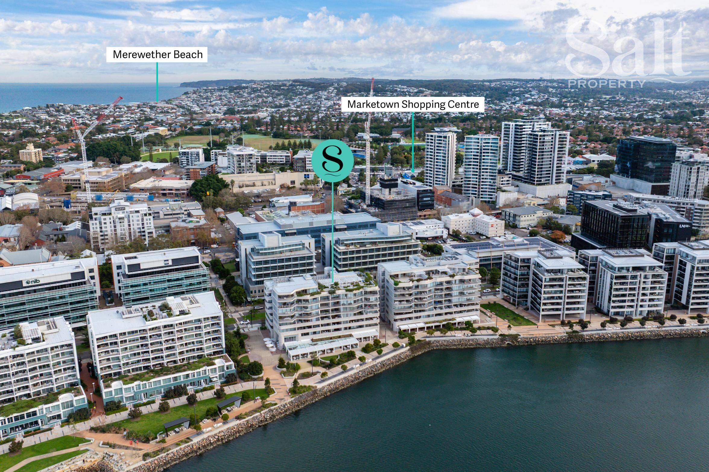 1-bedroom unit at 408/31 Honeysuckle Drive, Newcastle, NSW 2300, Newcastle, New South Wales